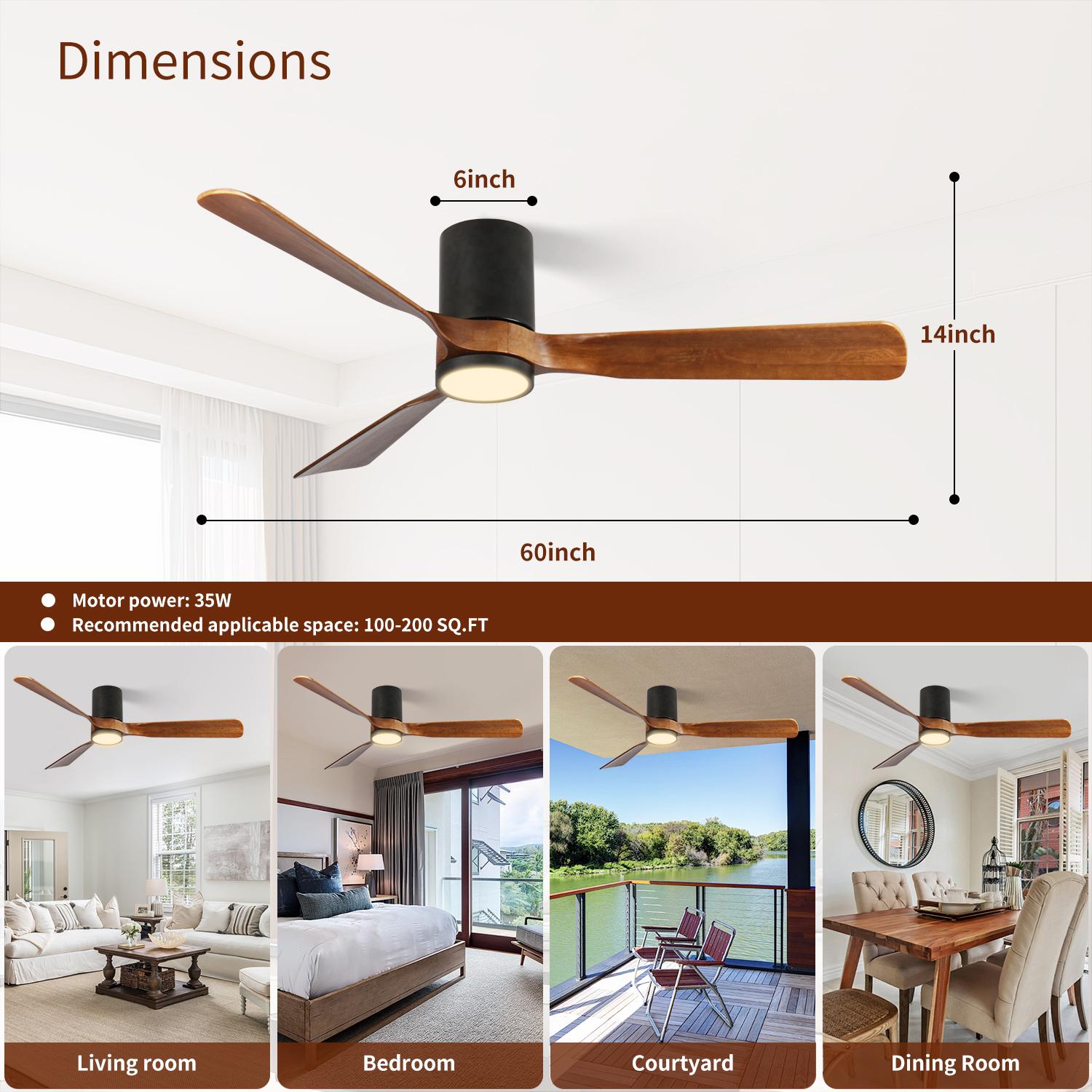 Bayfeve BFXB-5201AACBRLED Ceiling-Fans - View #7