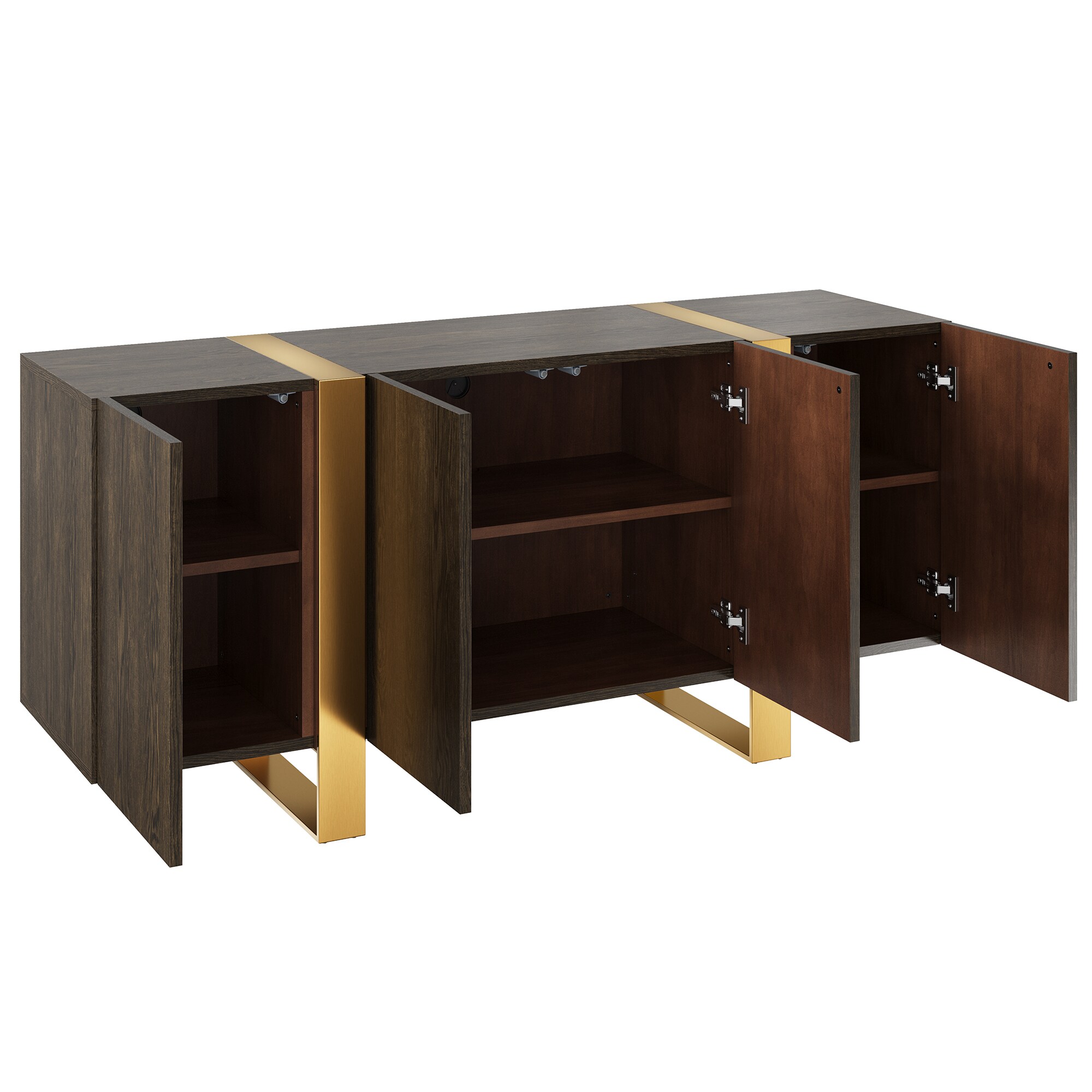 Clihome CL-WF-W-1772-K Tv-Stands - View #6