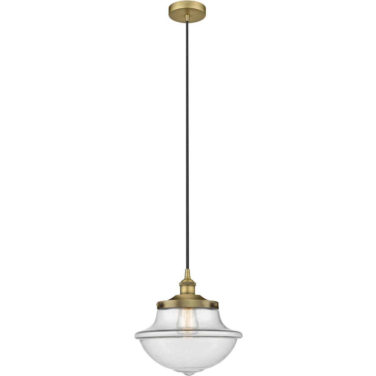 Innovations Lighting - 616-1PH-BB-G542 Oxford Mini Pendant Brushed Brass