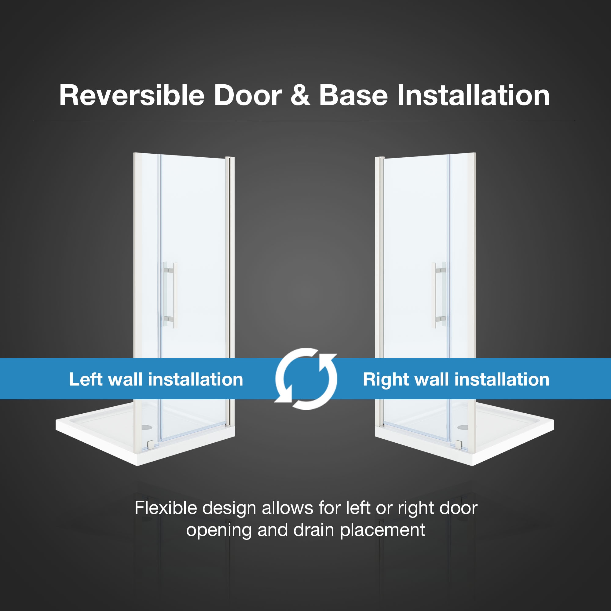 OVE Decors 15SKC-PASA36-SAT Alcove-Shower-Kit - View #13