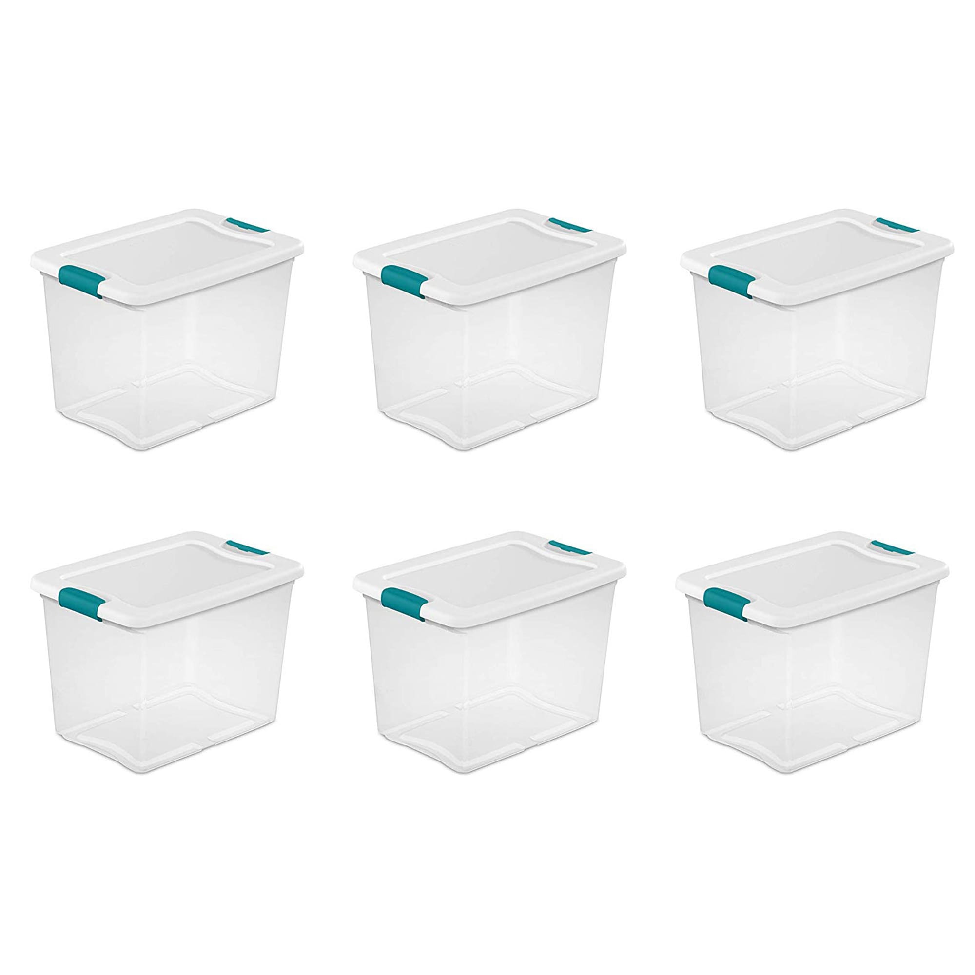 Sterilite Storage Box, White, 20 Qt./18.9 L