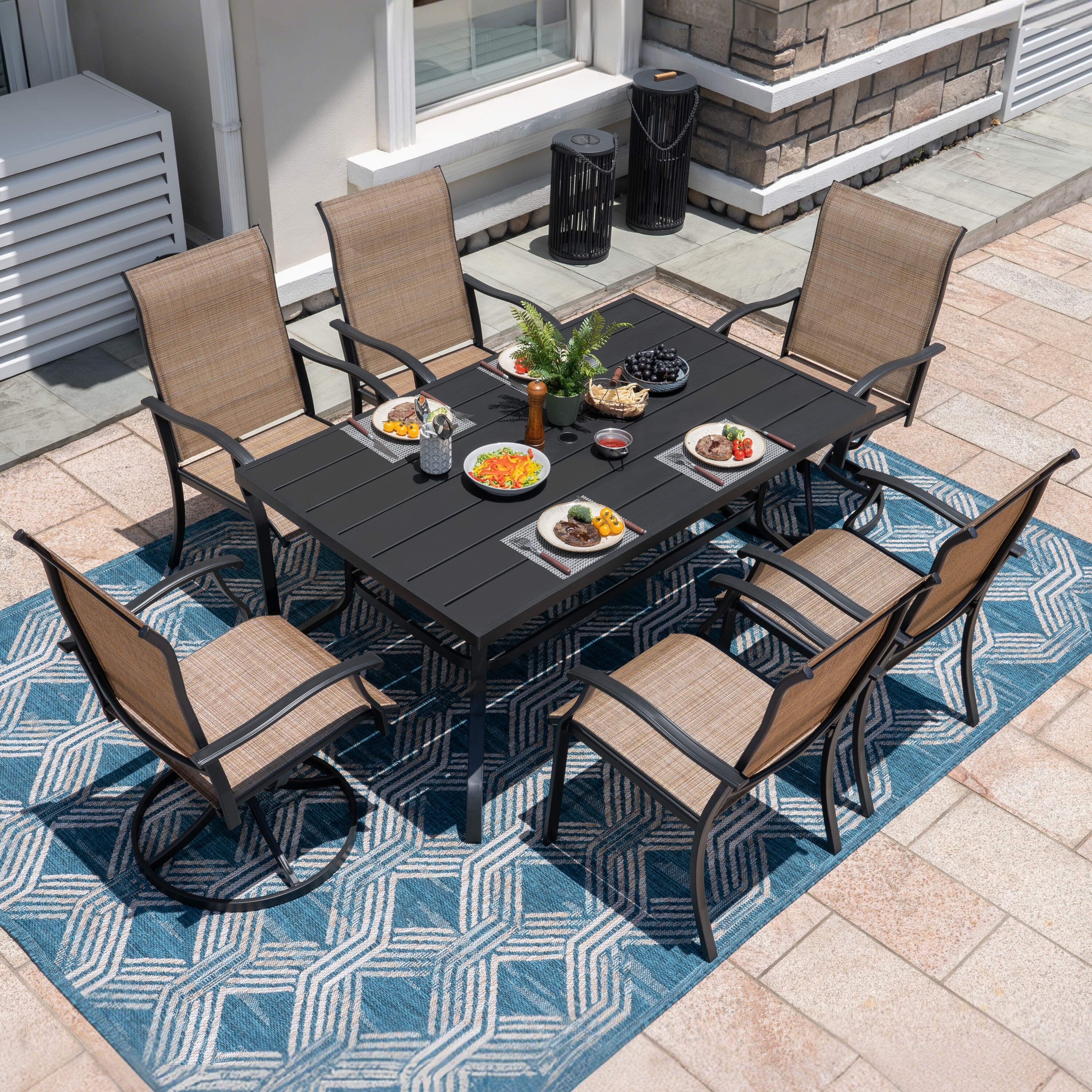 Patio Dining Sets Seating Capacity 6