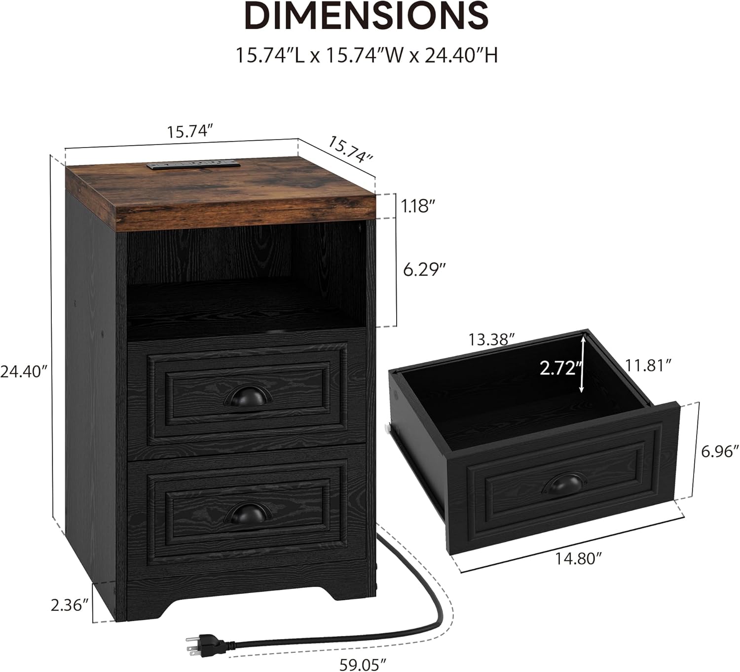 Likimio USAN1063987 nightstands - View #2