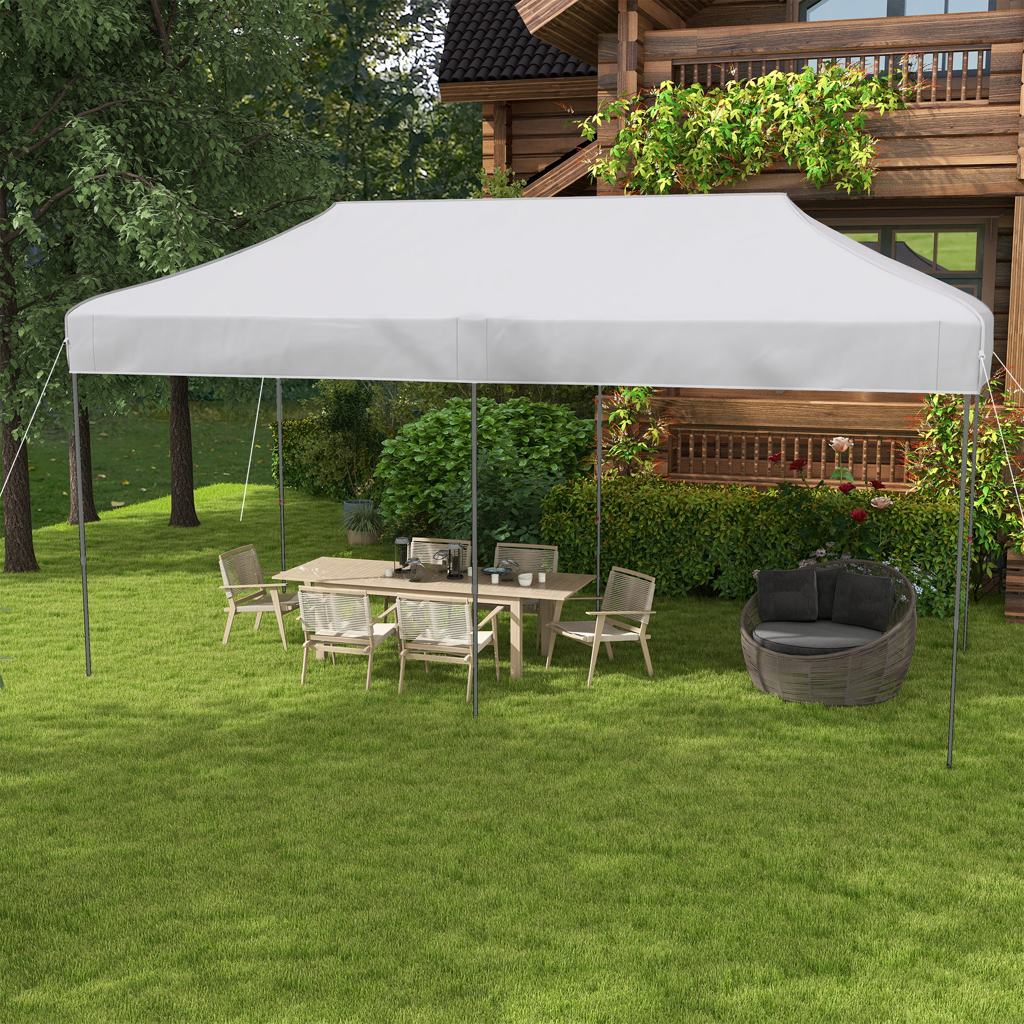 ToolCat BZ2-71-PW Wood-Resin-Gazebos - View #2