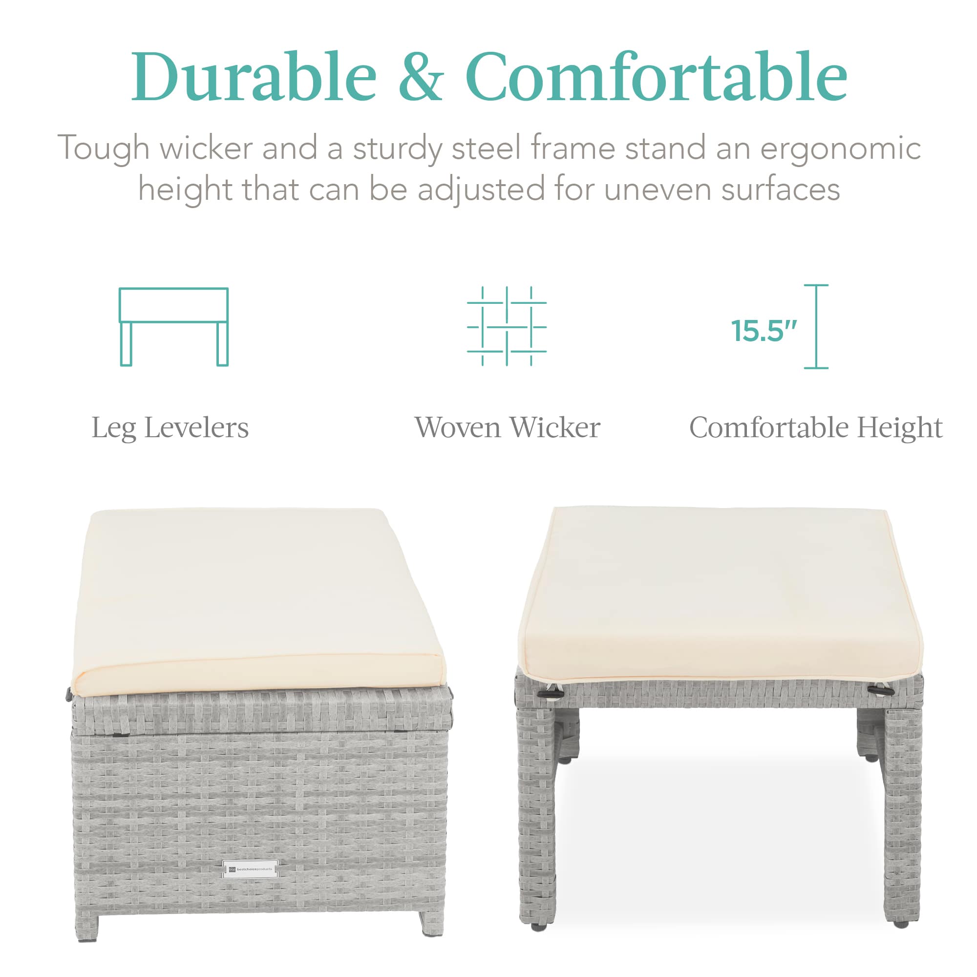 Best Choice Products SKY6591 Stools-Ottomans - View #2