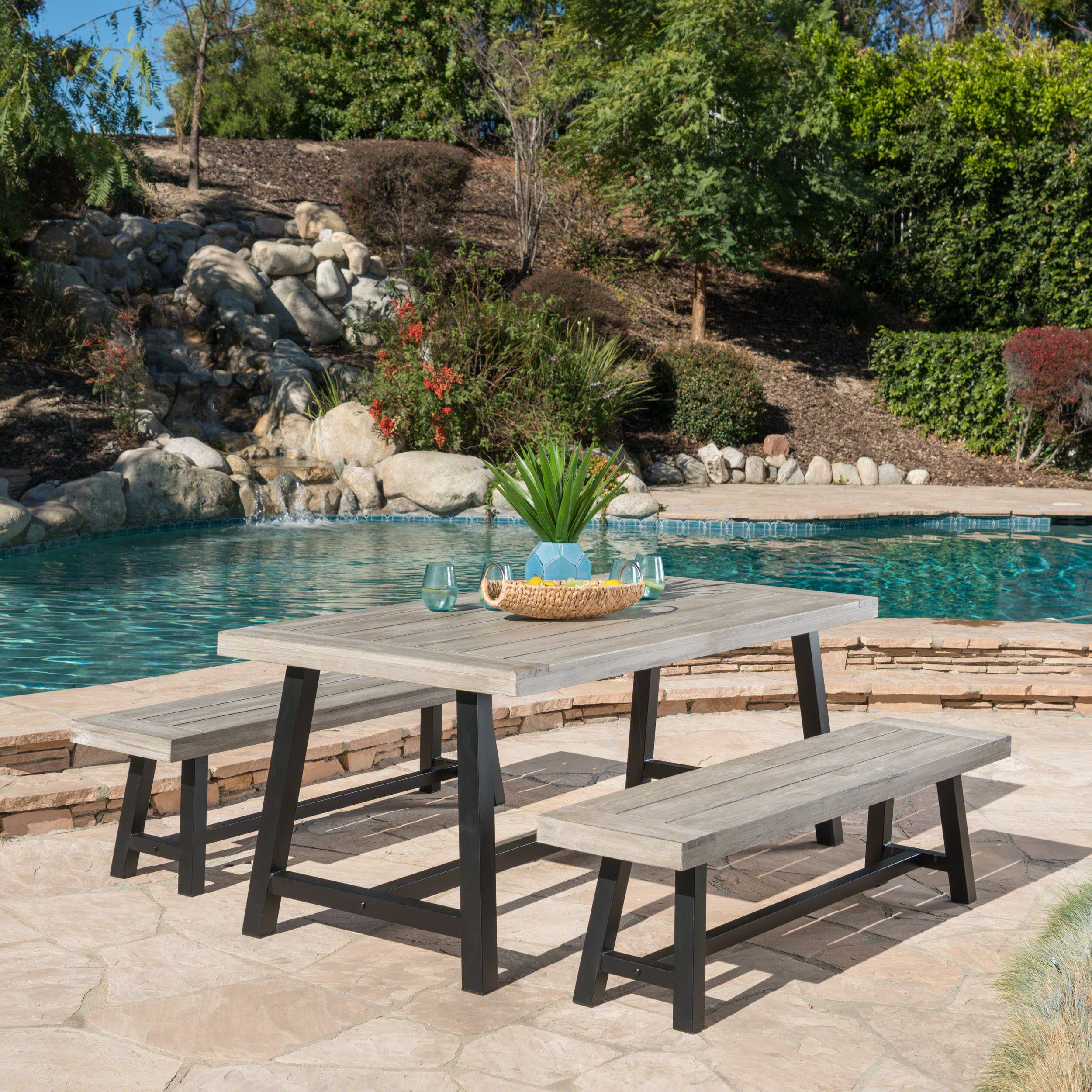 Christopher Knight Home 303904 Patio-Dining-Sets - View #2