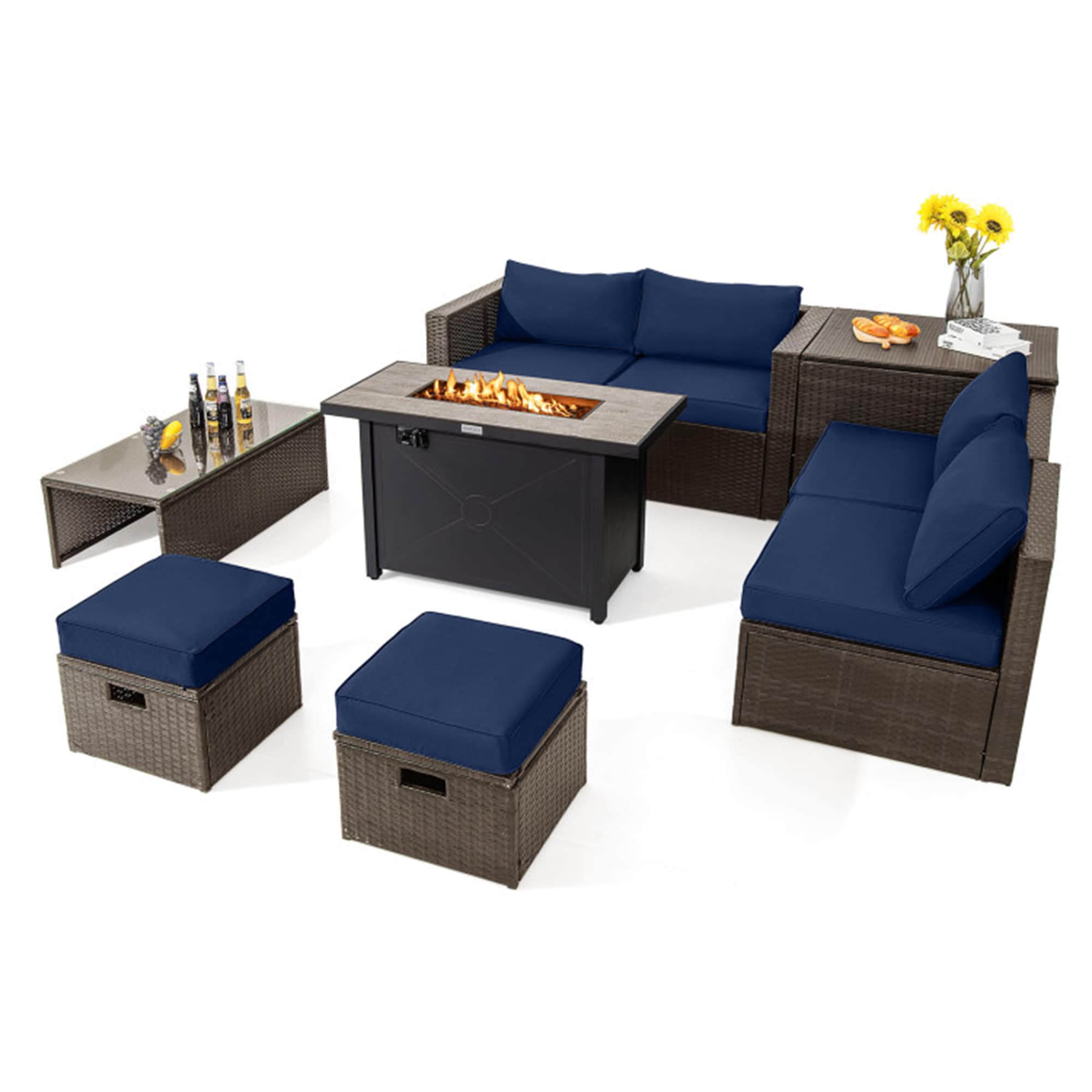 BABOOM BOM-0248ORTPX Patio-Conversation-Sets - View #2