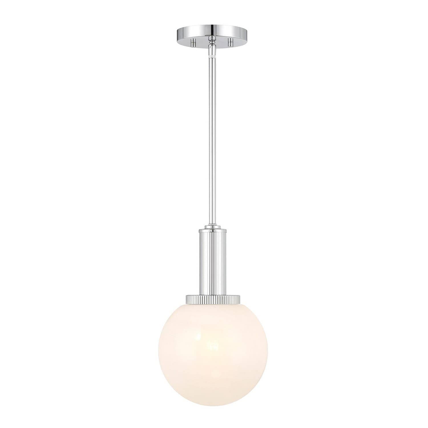 Trade Winds Lighting TW72410CH 1-Light Pendant from Alexis Collection in Chrome