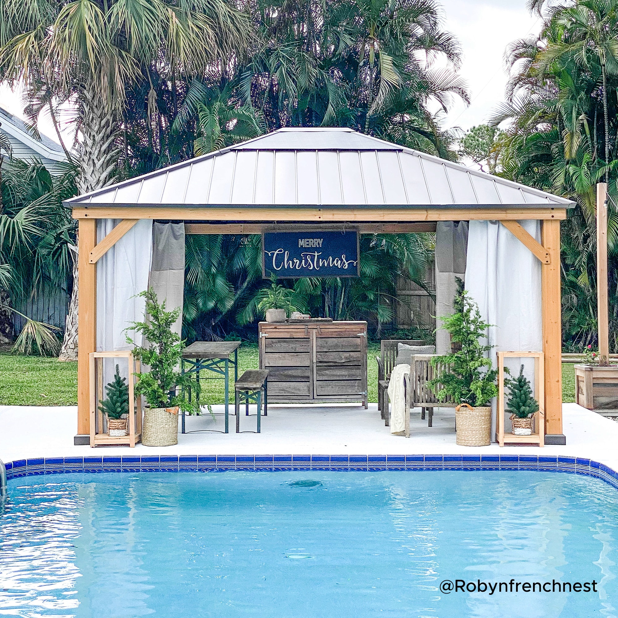 Sunjoy A102007602 Wood-Resin-Gazebos - View #12