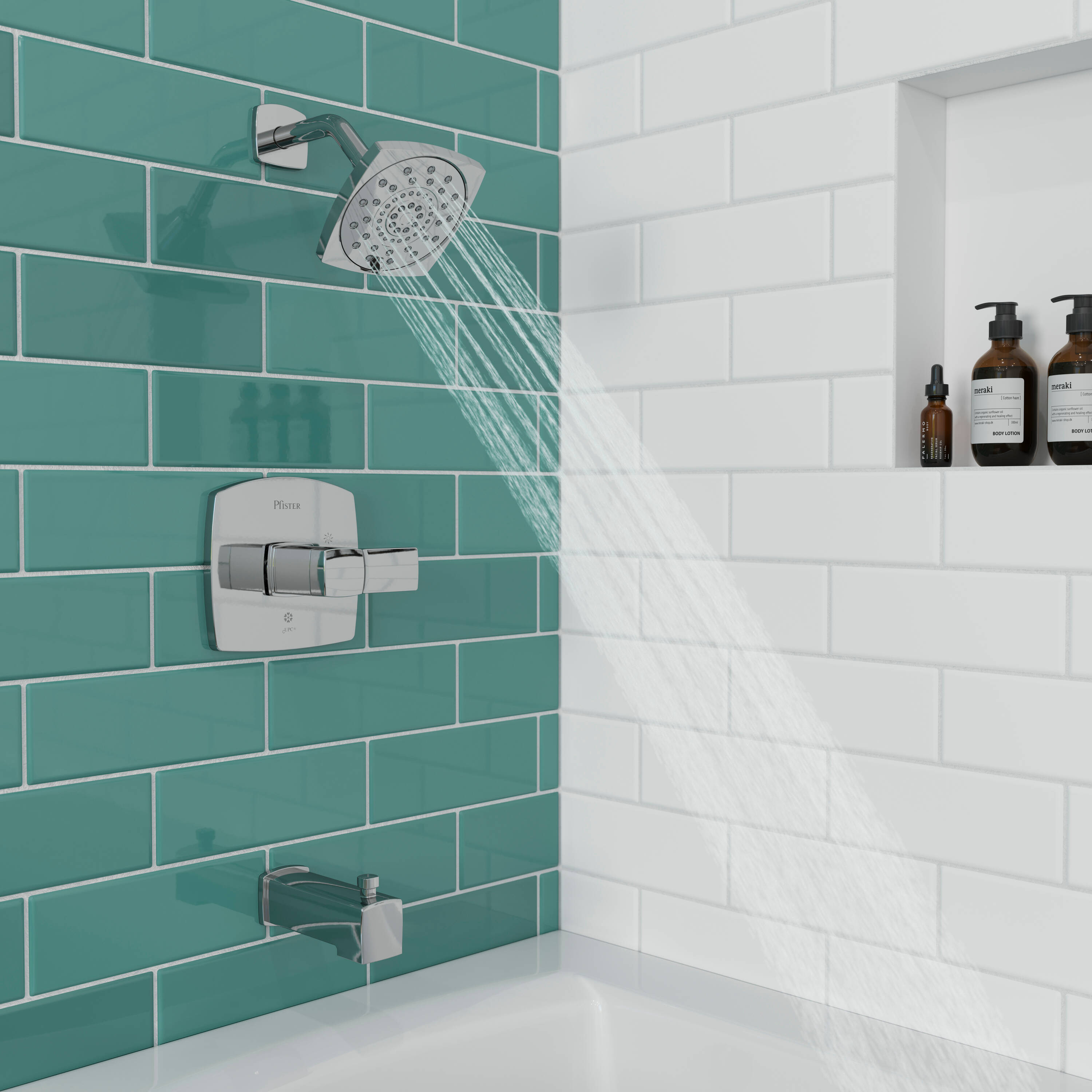 Pfister LG89-8DAC-0X8-310A-L Tub-Shower-Faucets - View #10