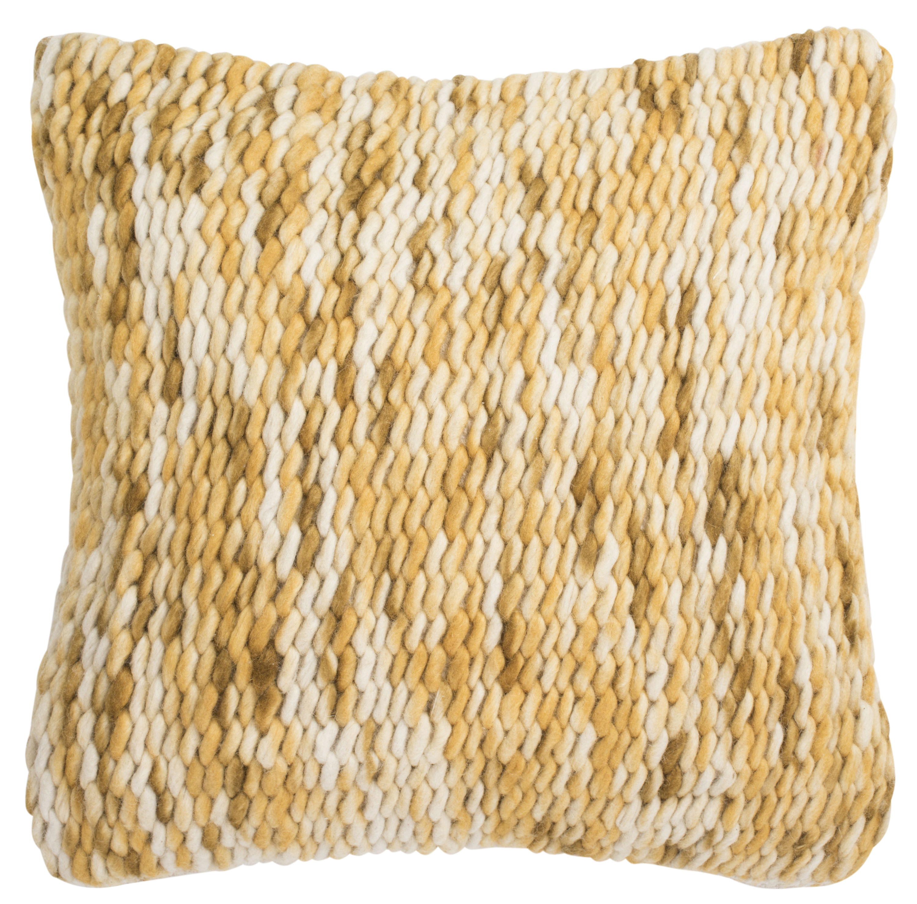 Safavieh PLS104A-2020 All Over Weaving 20-in x 20-in Tuscan Sun Indoor Decorative Pillow