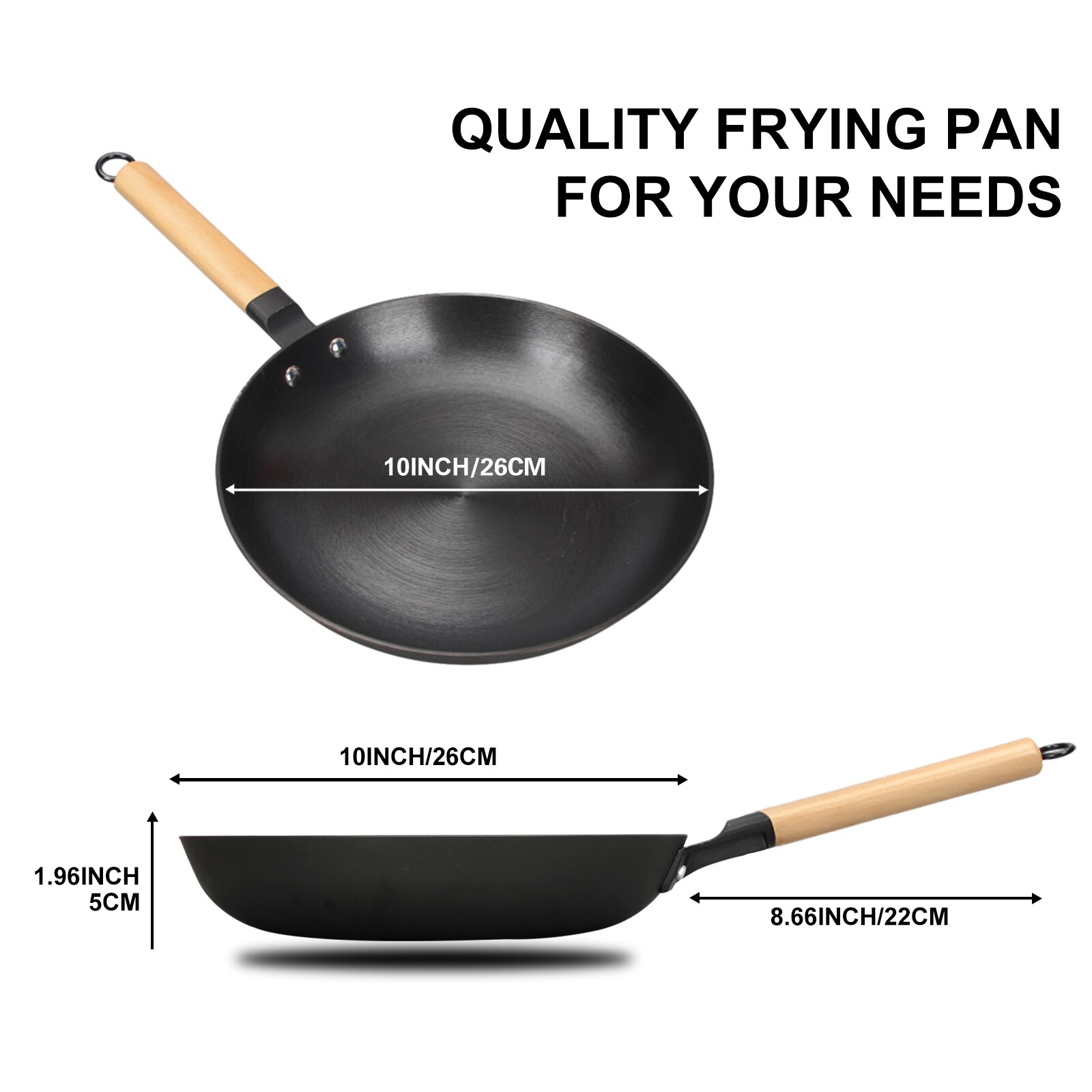 LTMATE LSVOCR-10-BLK Cooking-Pans-Skillets - View #2