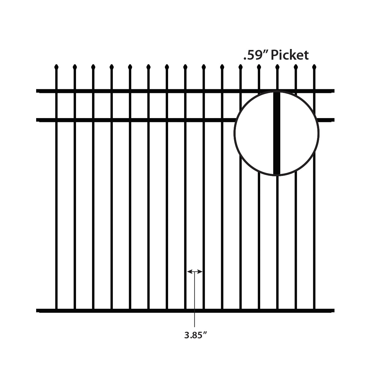 Ironcraft 833603 Fence-Gates - View #7