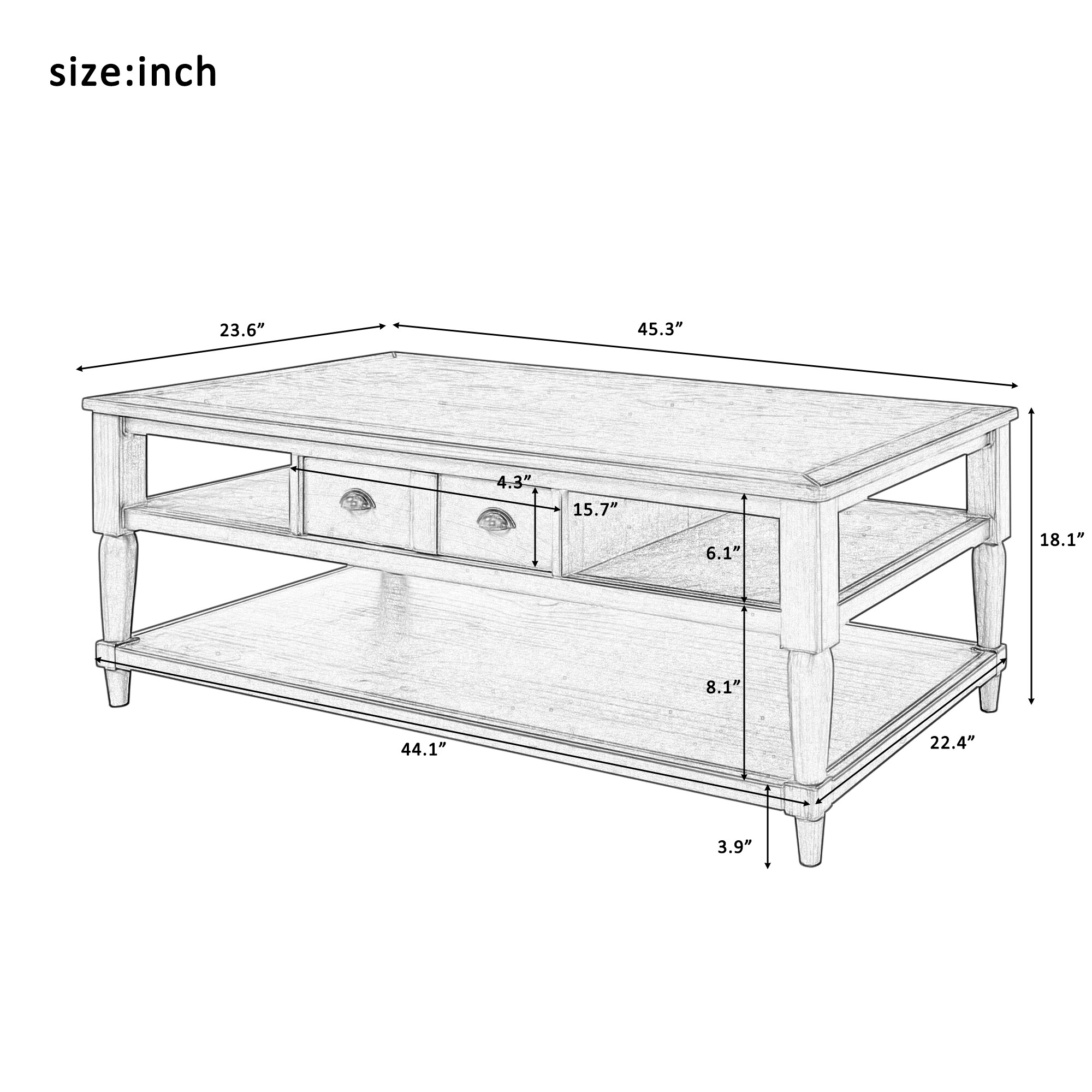 CASAINC BH-WF198293AAD Coffee-Tables - View #2