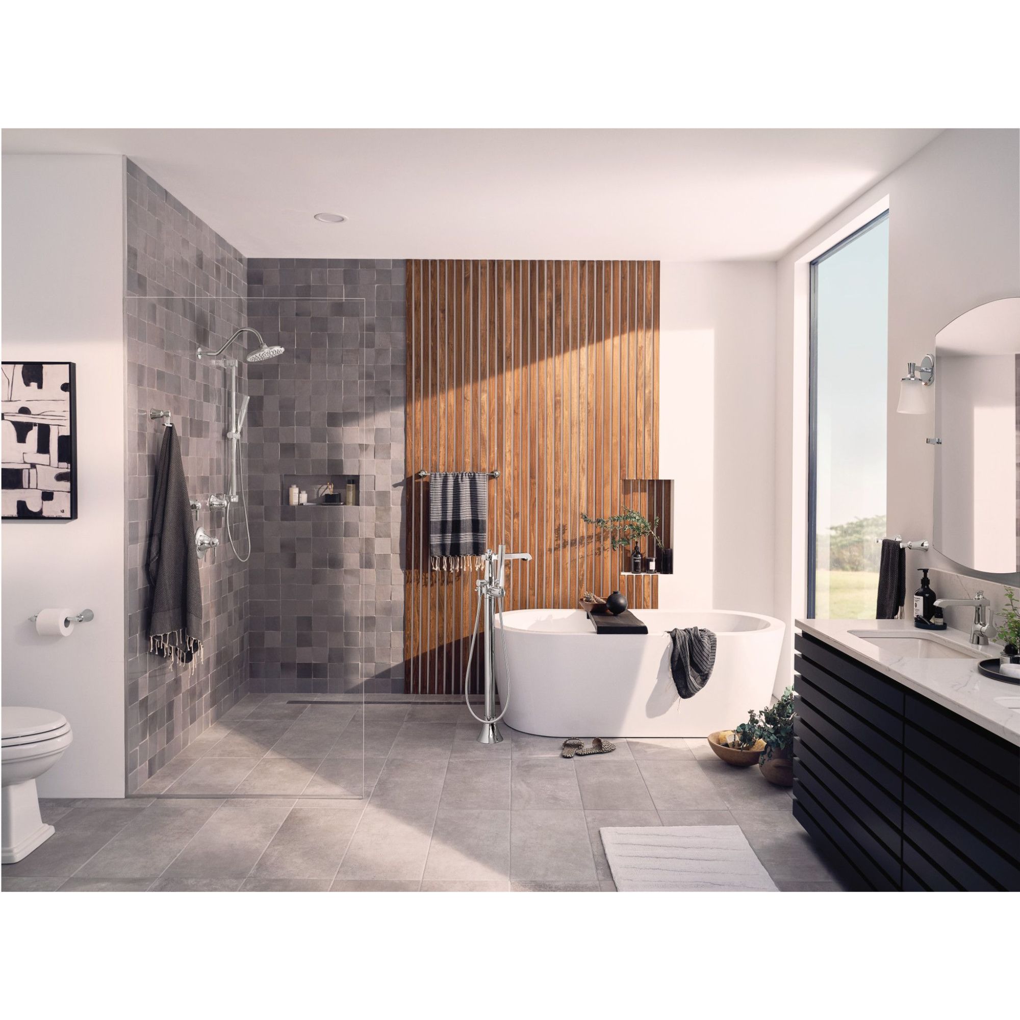 Moen TS4202 Tub-Shower-Faucets - View #7