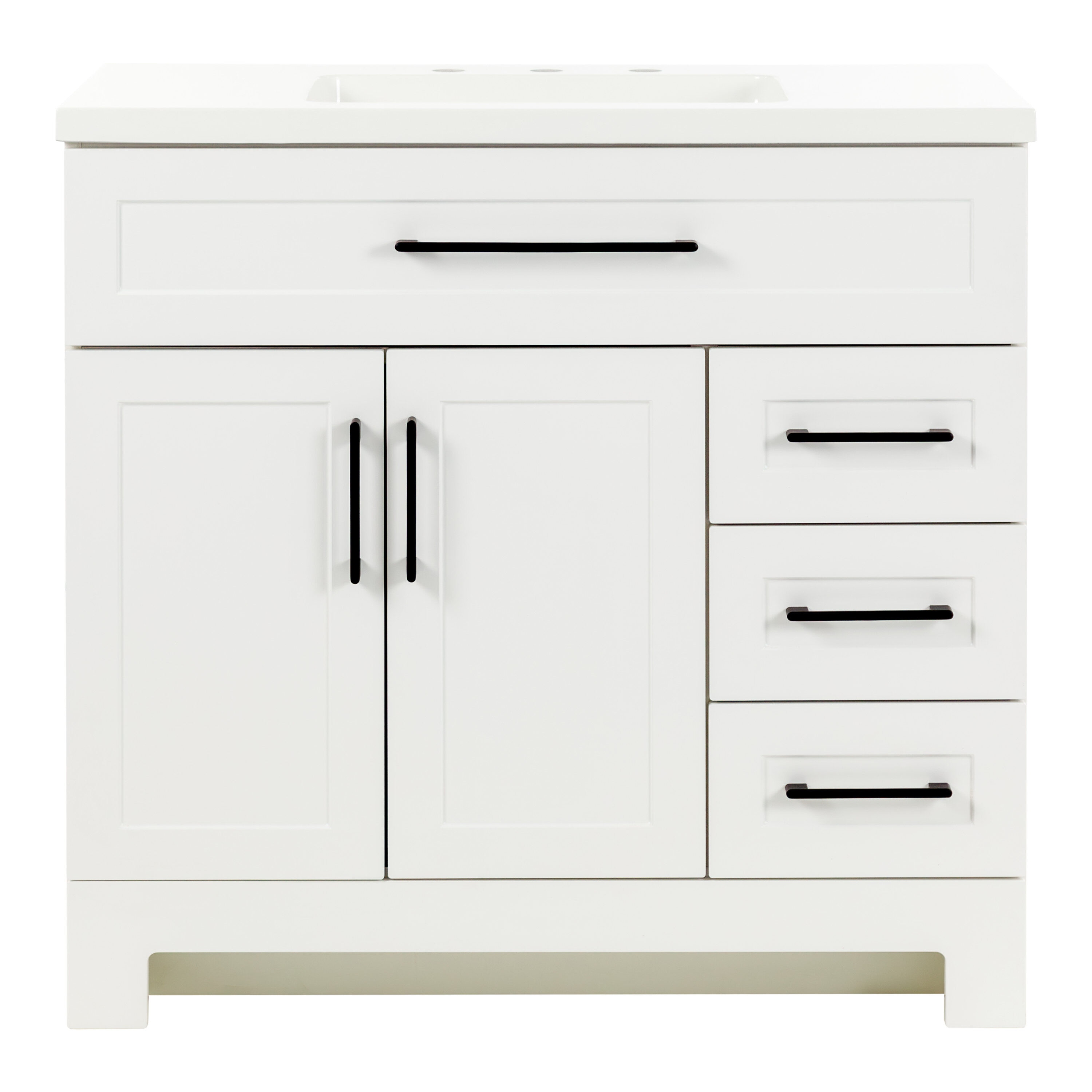 Style Selections W054936P2-WH Bath-Vanity-Combo - View #7