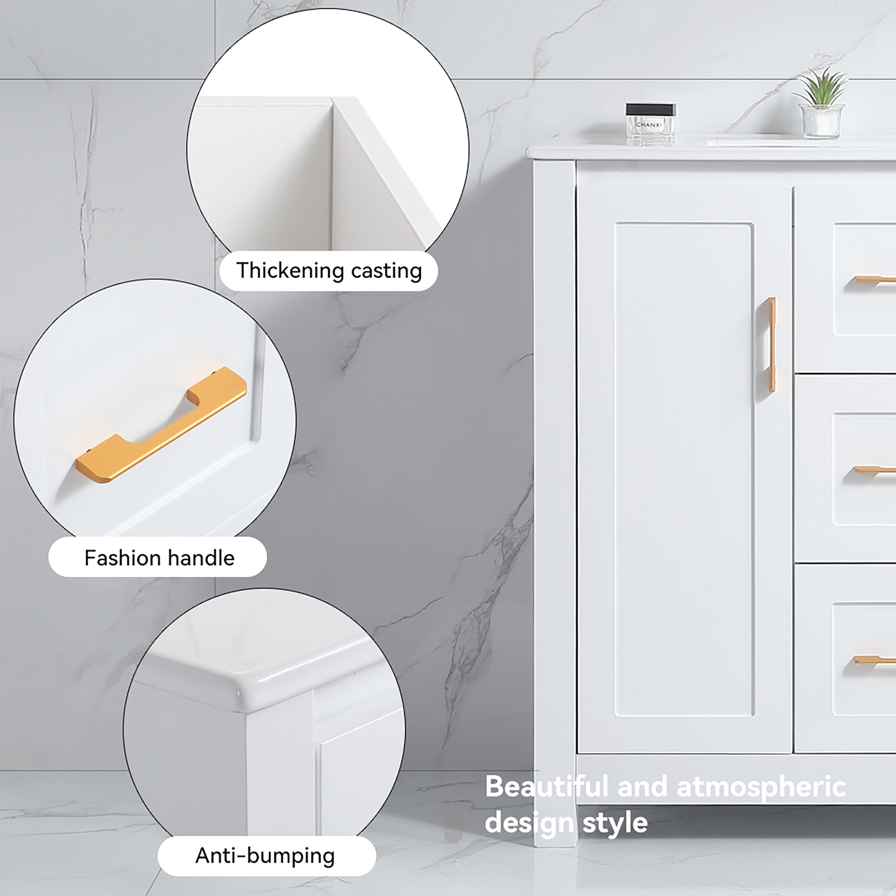 CASAINC CA-W3133-00006 Bath-Vanity-Combo - View #8