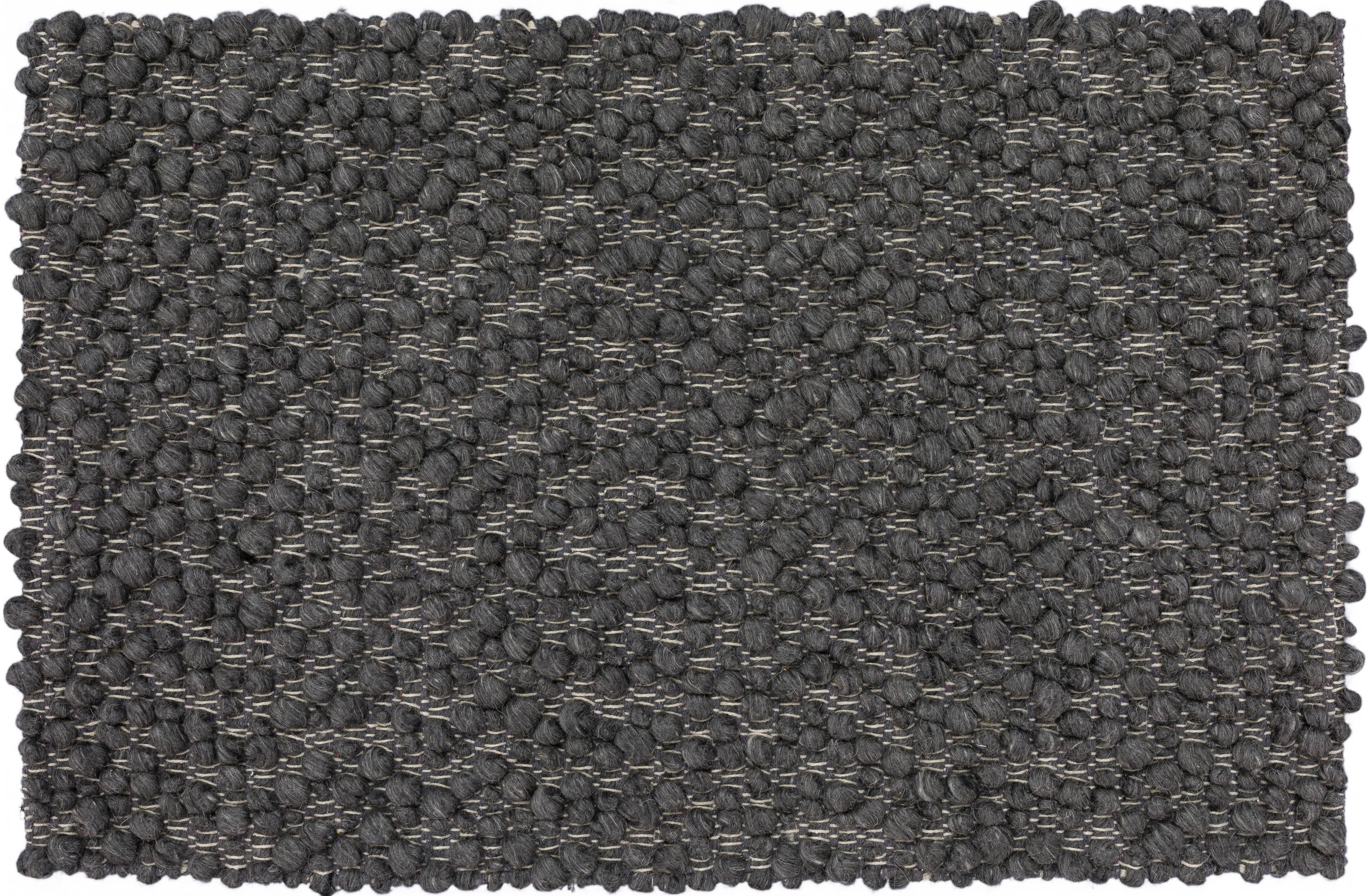 Addison Rugs ABL31ST2X3 Boulder 2 x 3 (ft) Loomed Wool Steel Rectangular Indoor Solid Farmhouse/Cottage Throw rug