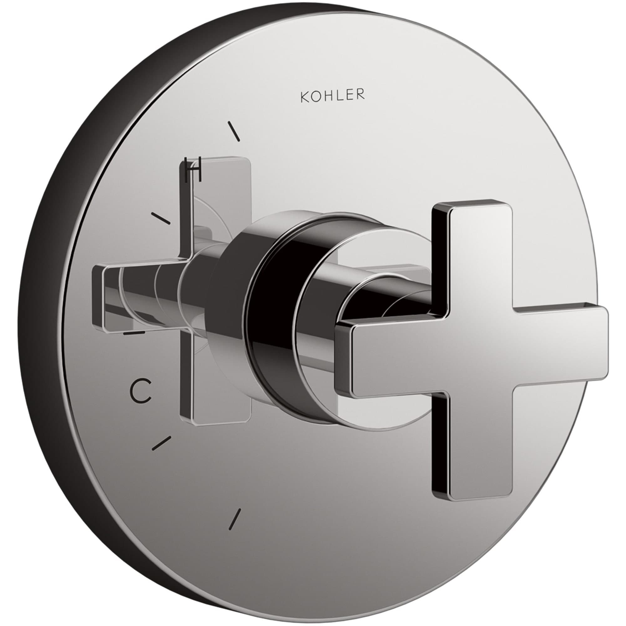 KOHLER TS73115-3-TT Vibrant Titanium Cross Shower Faucet Handle