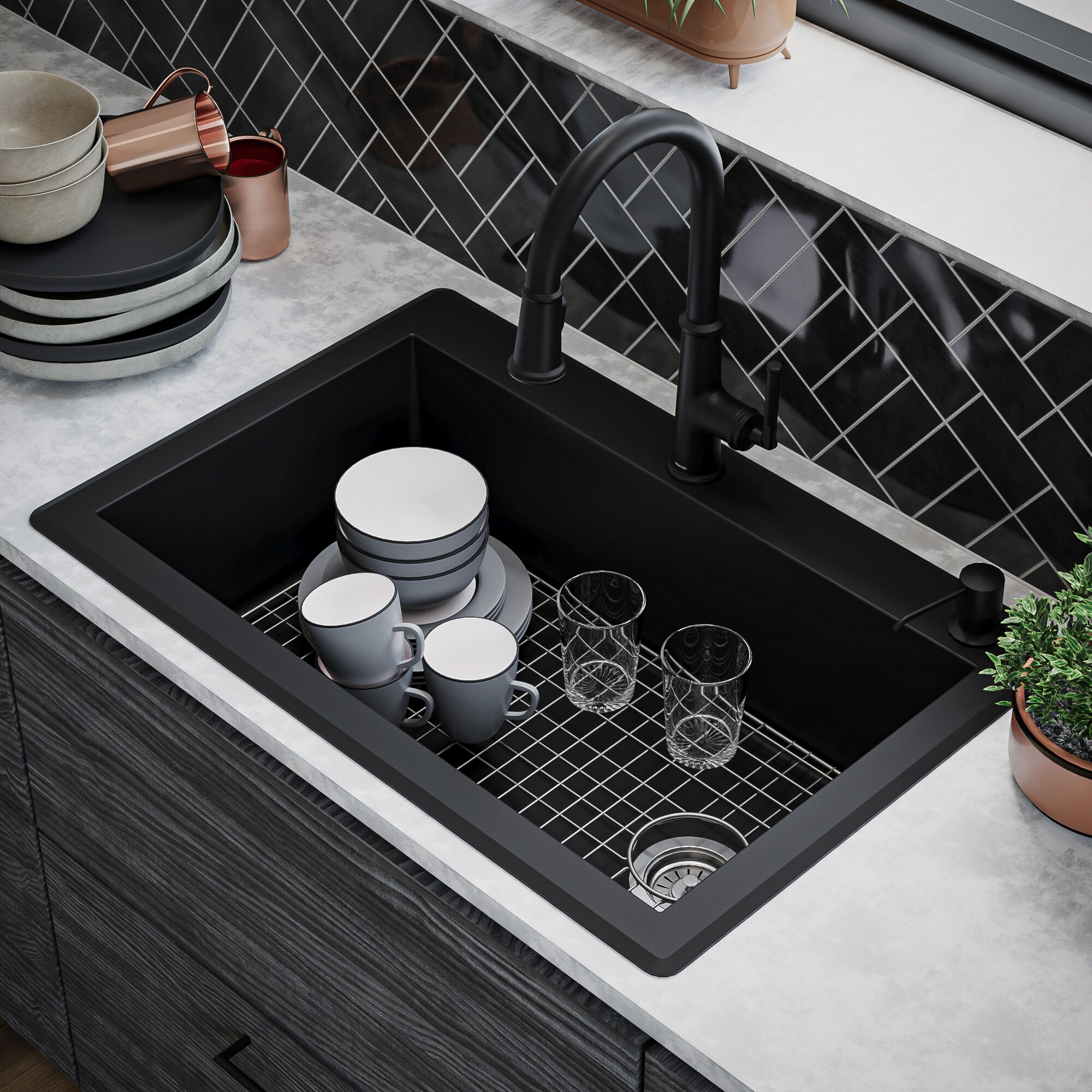 Karran QT-670-BL-PK1 Kitchen-Sinks - View #12