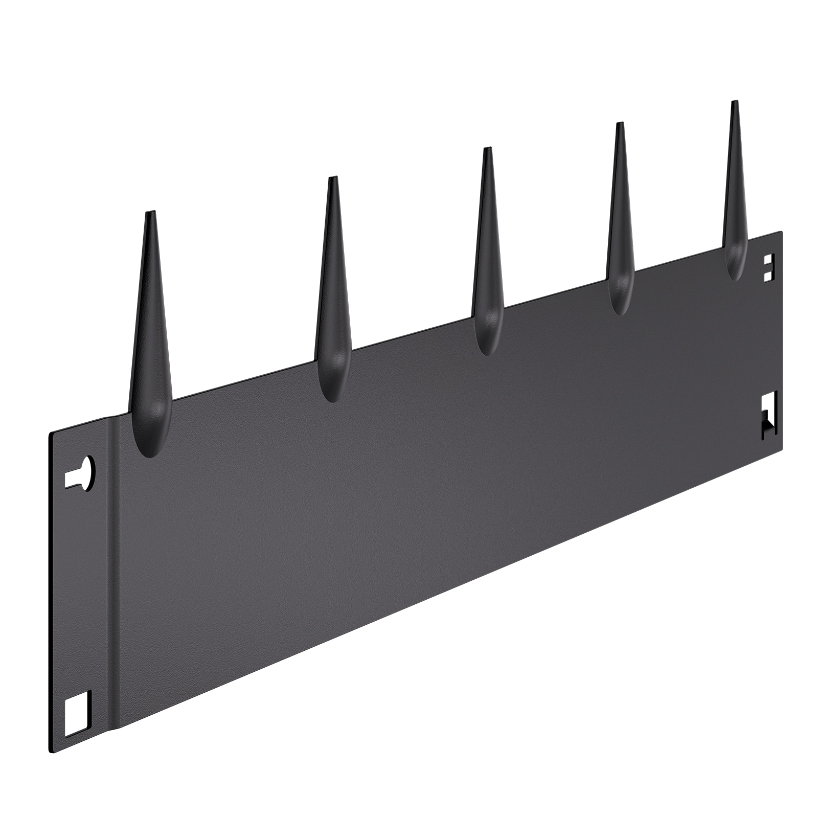 SVOPES SVOPESDXGJSPZ11888V0 16.25-ft x 0.06-in Steel Landscape Edging 5 -Pack Black Steel Landscape edging section