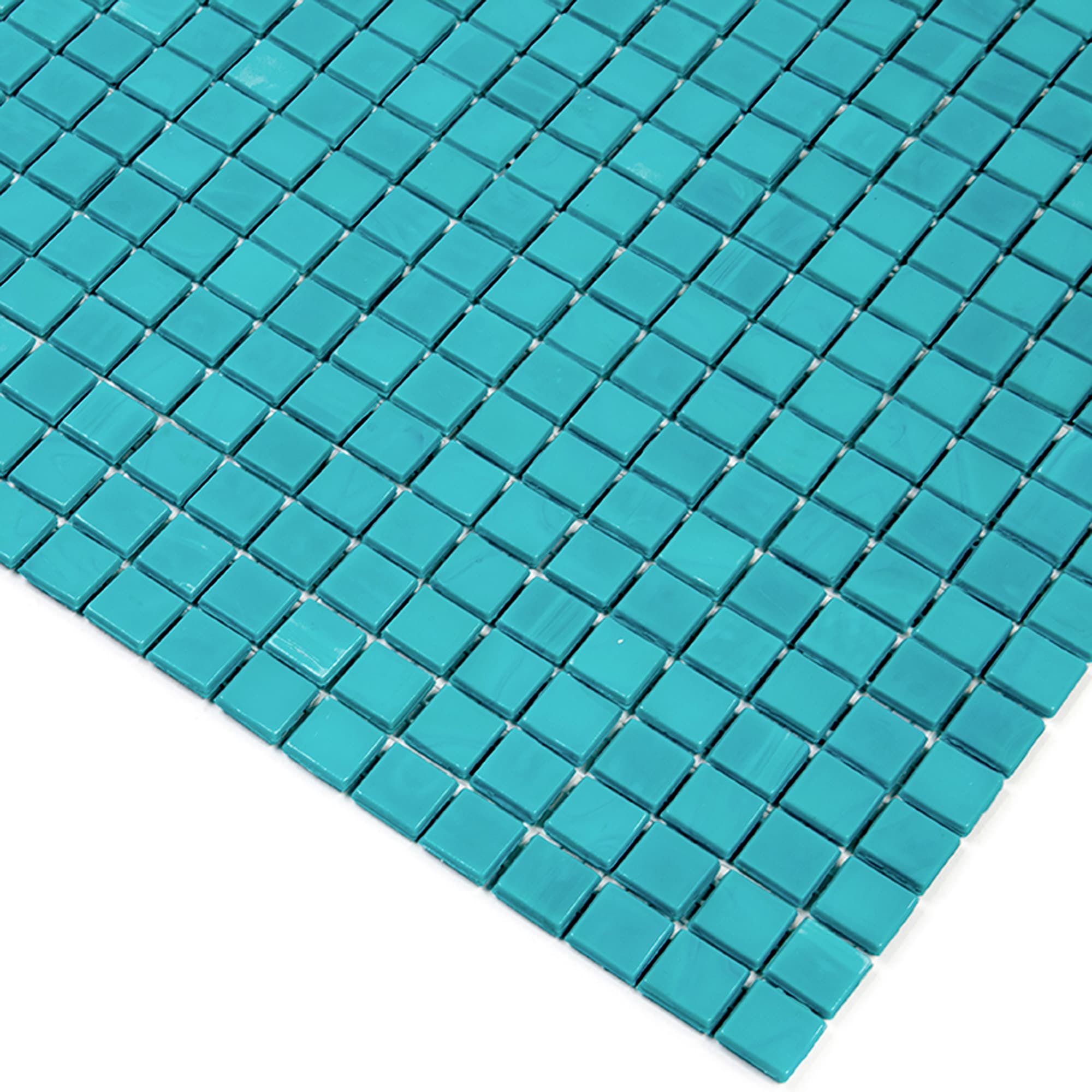 Apollo Tile Skosh Turqouise Green 11-1/2-in x 11-1/2-in Glossy Glass Uniform Squares Floor and Wall Tile (18.69-sq. ft/ Carton)