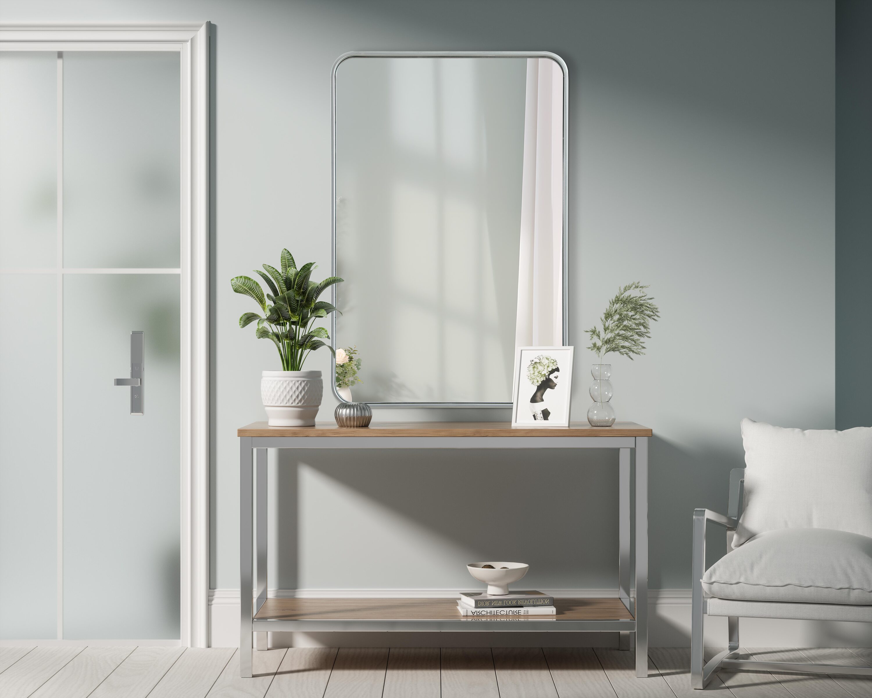 Simply Living Home SLMR24A7308SIL Decor-Mirrors - View #2
