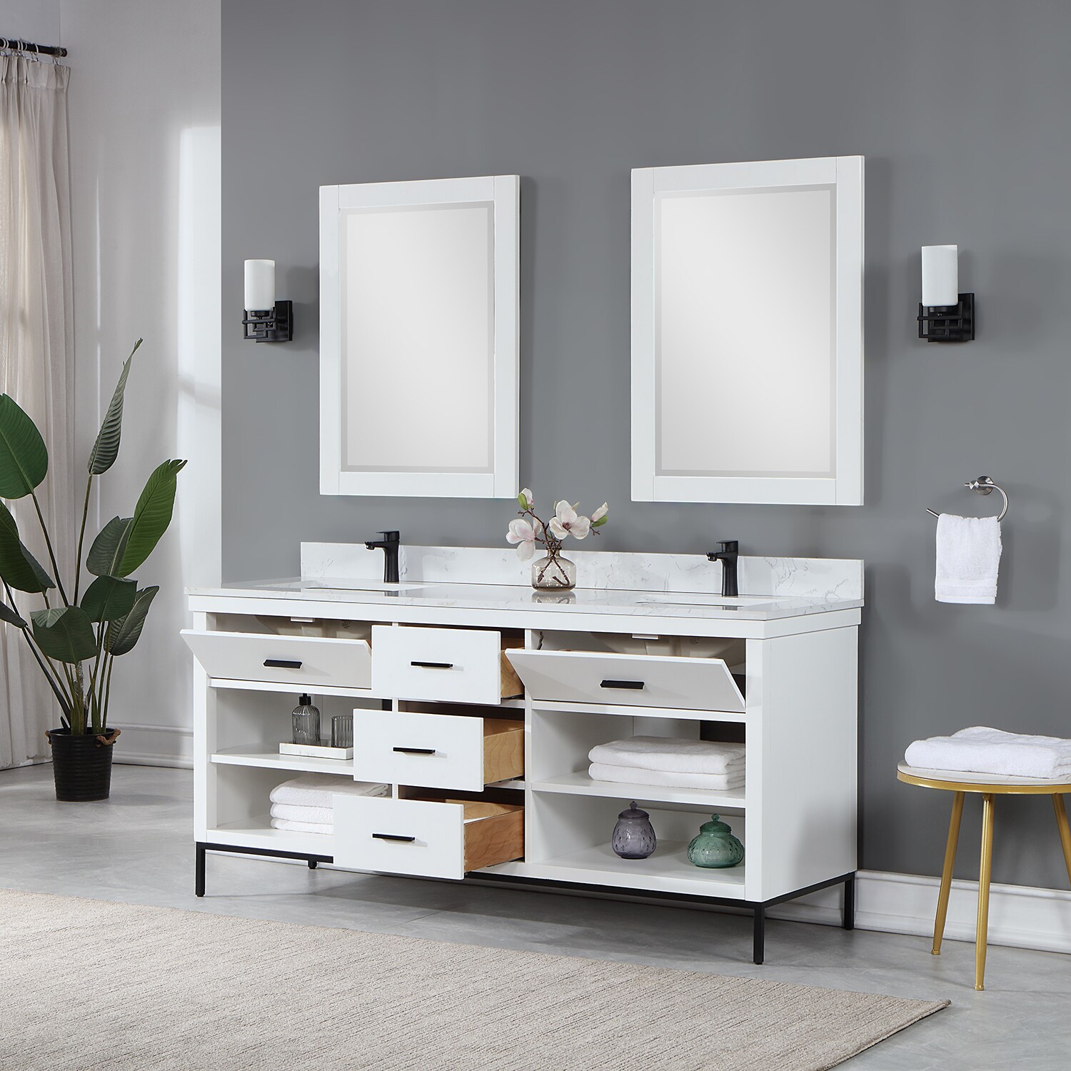 Altair 545072-WH-AW Bath-Vanity-Combo - View #7