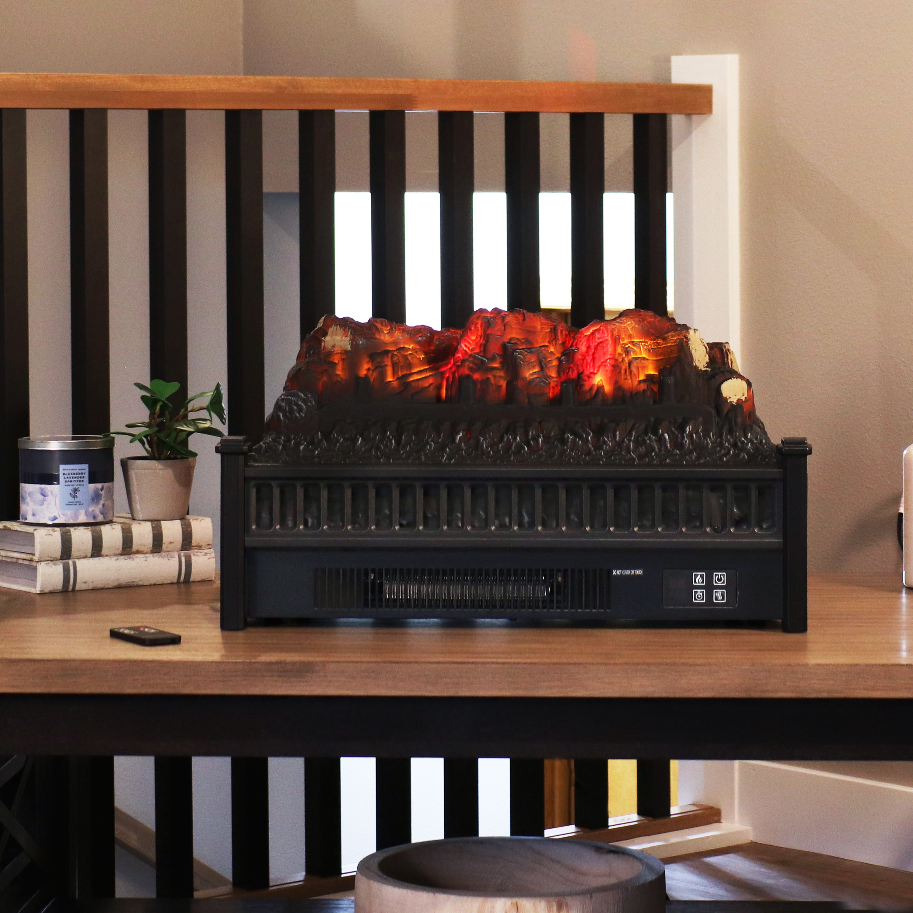 Sunnydaze Decor ZHS-449 Electric-Fireplace-Fireboxes - View #6
