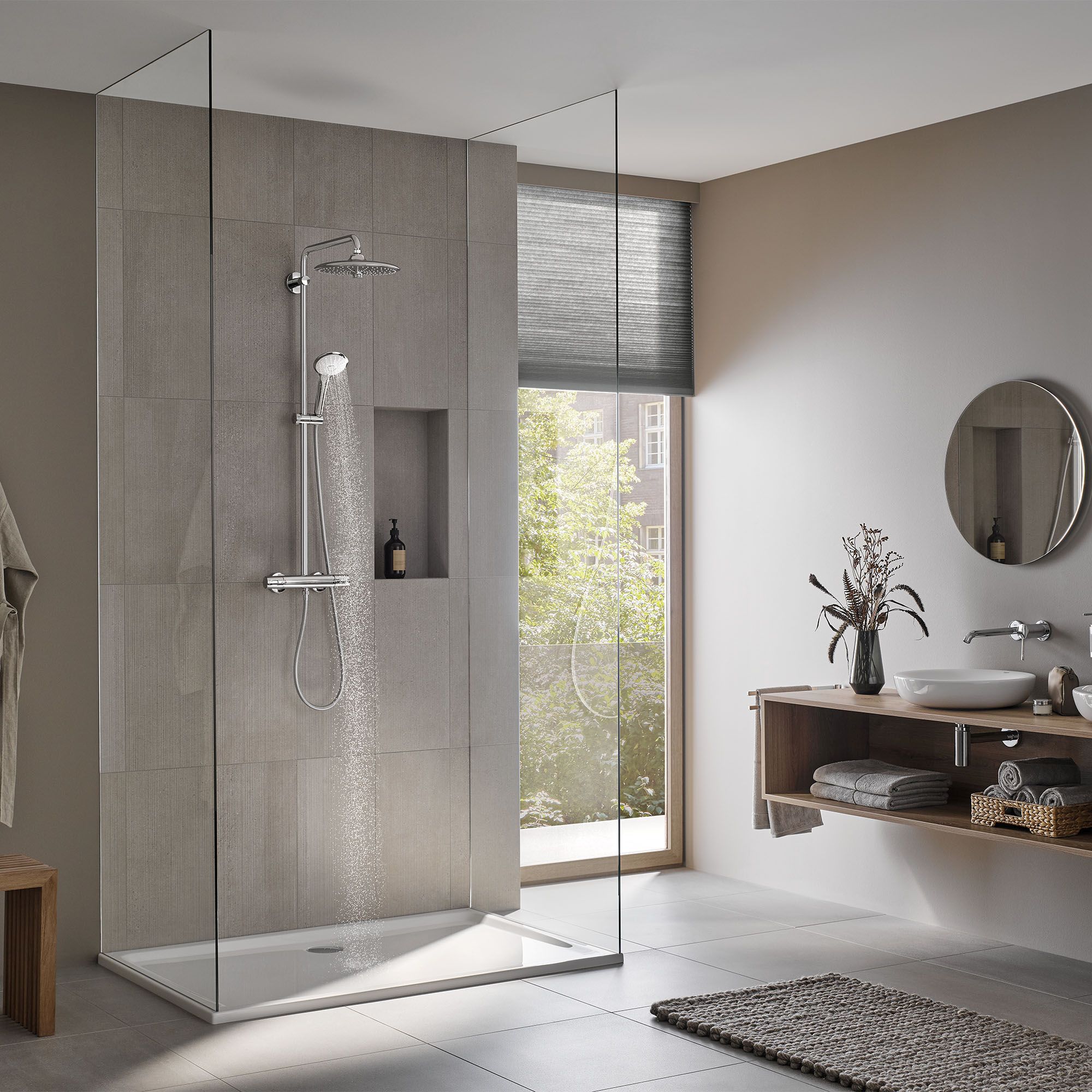 GROHE 26728000 Showerhead-Bar-Panels - View #6