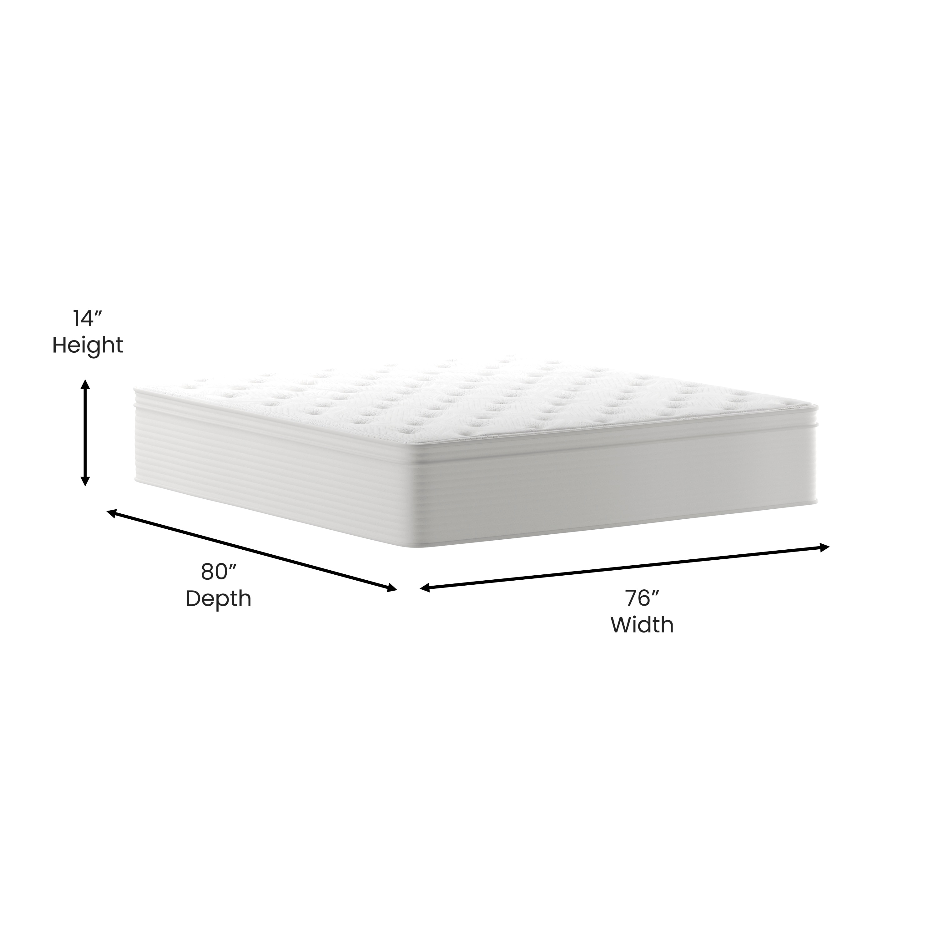Merrick Lane 196861083099 Mattresses-Boxsprings - View #6