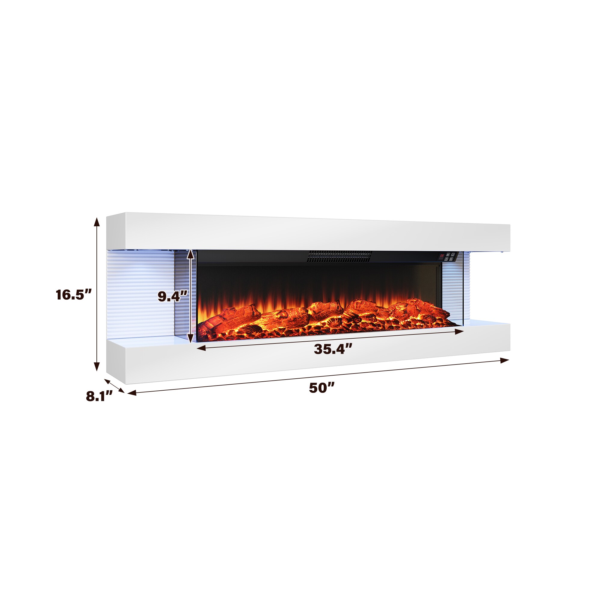 Clihome CL-W50 Electric-Fireplaces - View #5