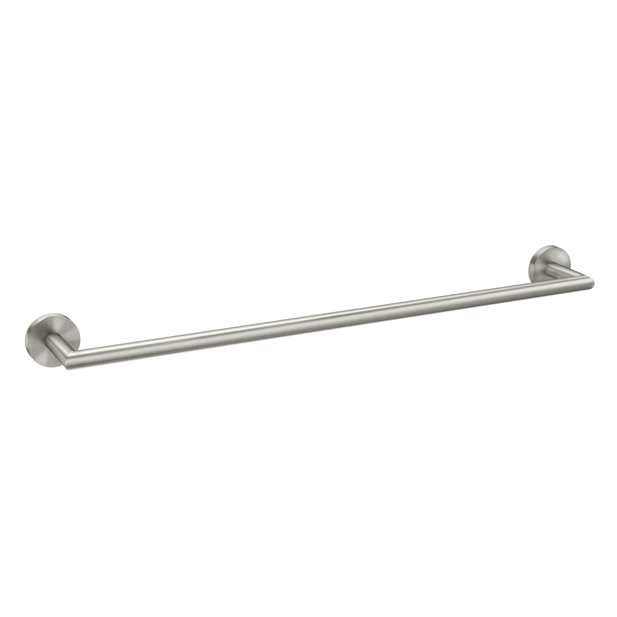 Moen Y5724BN 24-in Brushed Nickel Wall mount Single Towel Bar