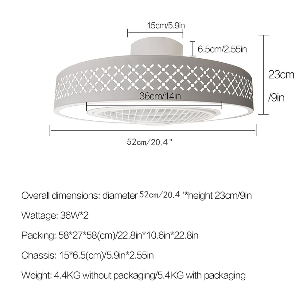 Oukaning HG-WMTZXL-6711-US Ceiling-Fans - View #6