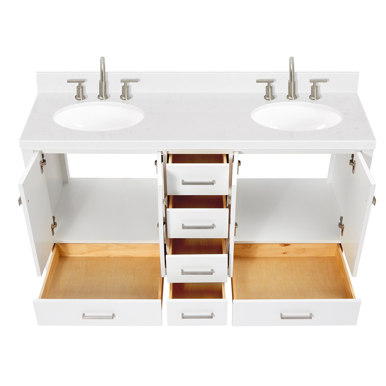 ARIEL A060DCQOVOWHT Bath-Vanity-Combo - View #11