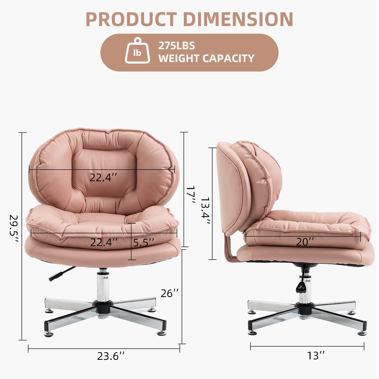 LTMATE LSLCAA01PK Office-Chairs - View #6