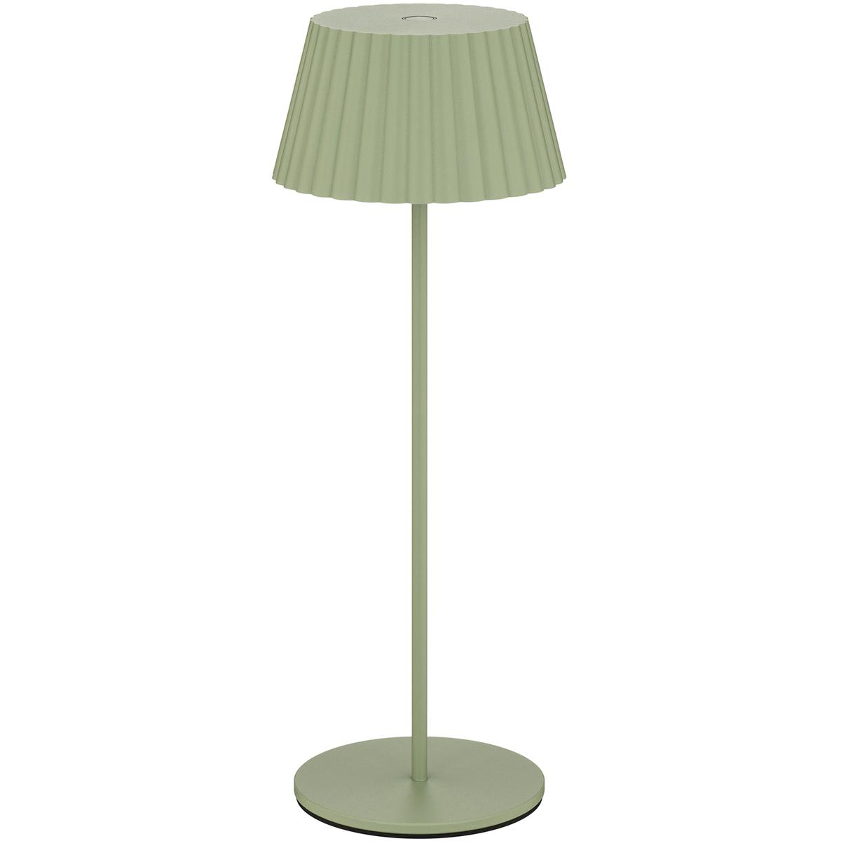WAC Lighting 2845267 TL-W251115-CS-GR Pleat Table Lamp Green