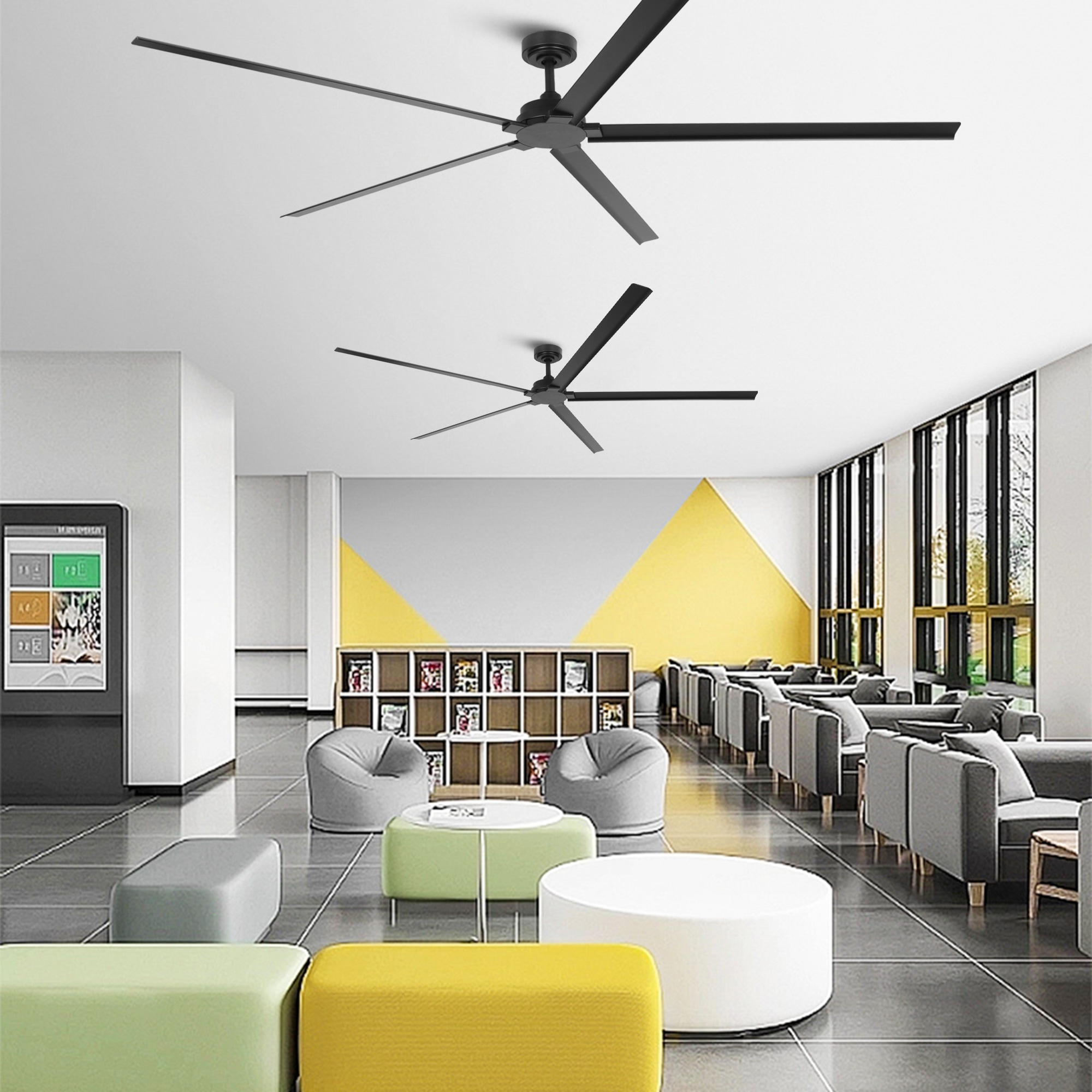Parrot Uncle F8006BK Ceiling-Fans - View #2