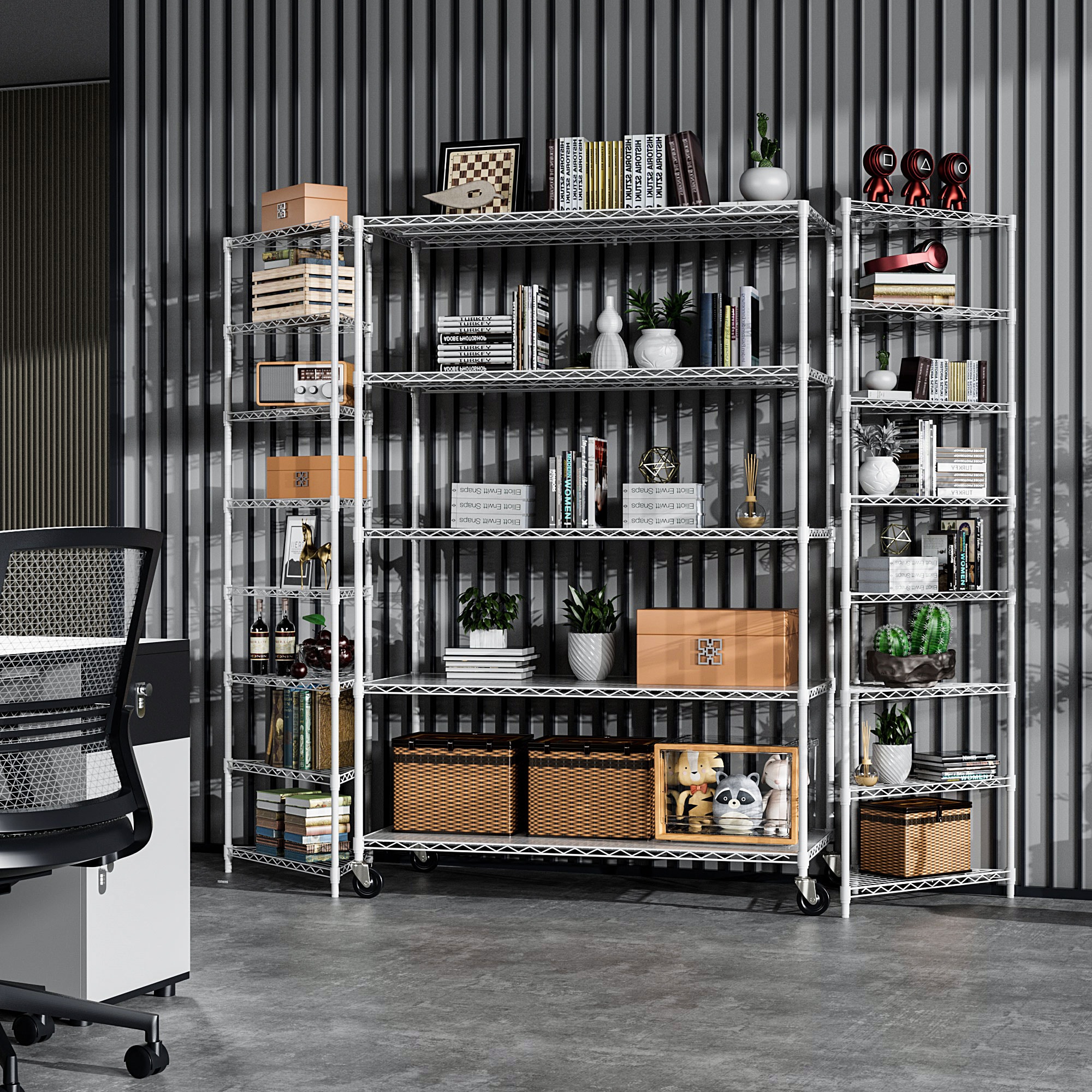 Gaierptone CRXCN8H8JZO Free-Standing-Shelving - View #2