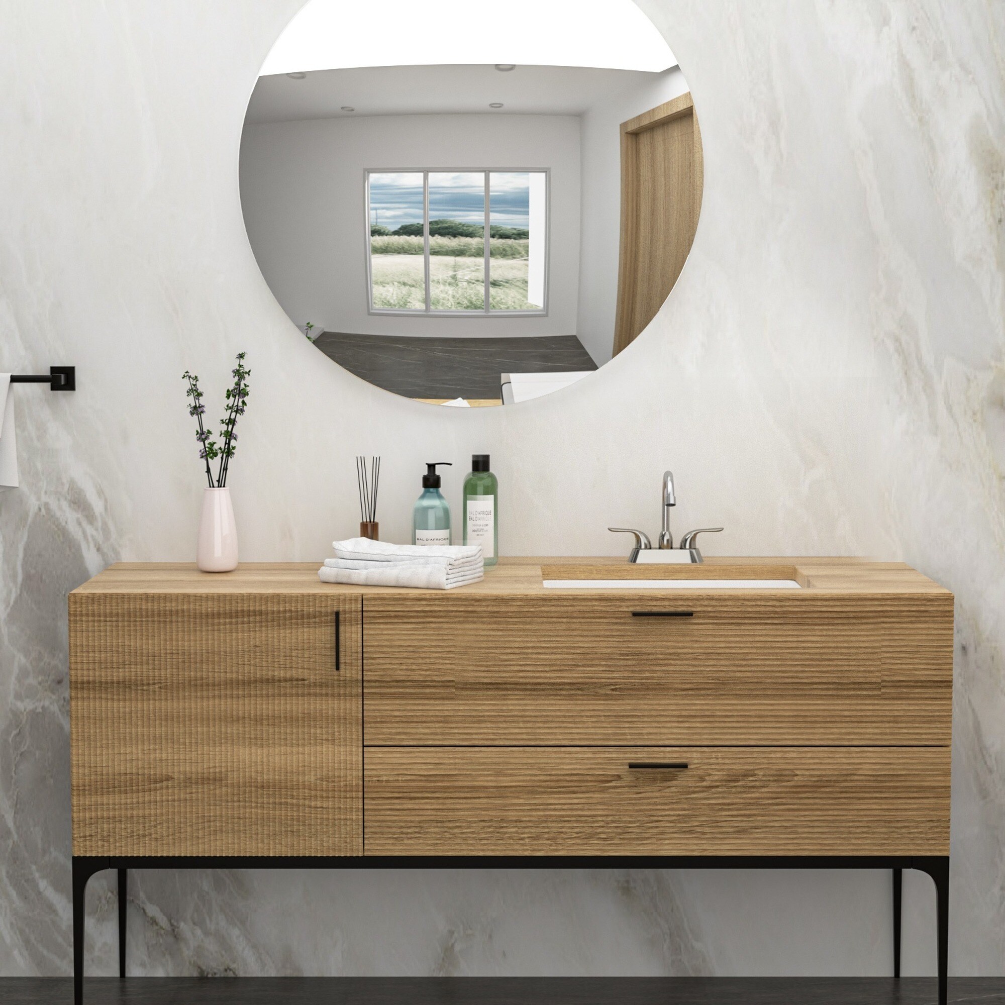 IAK ZYM100804 Bath-Sink - View #3
