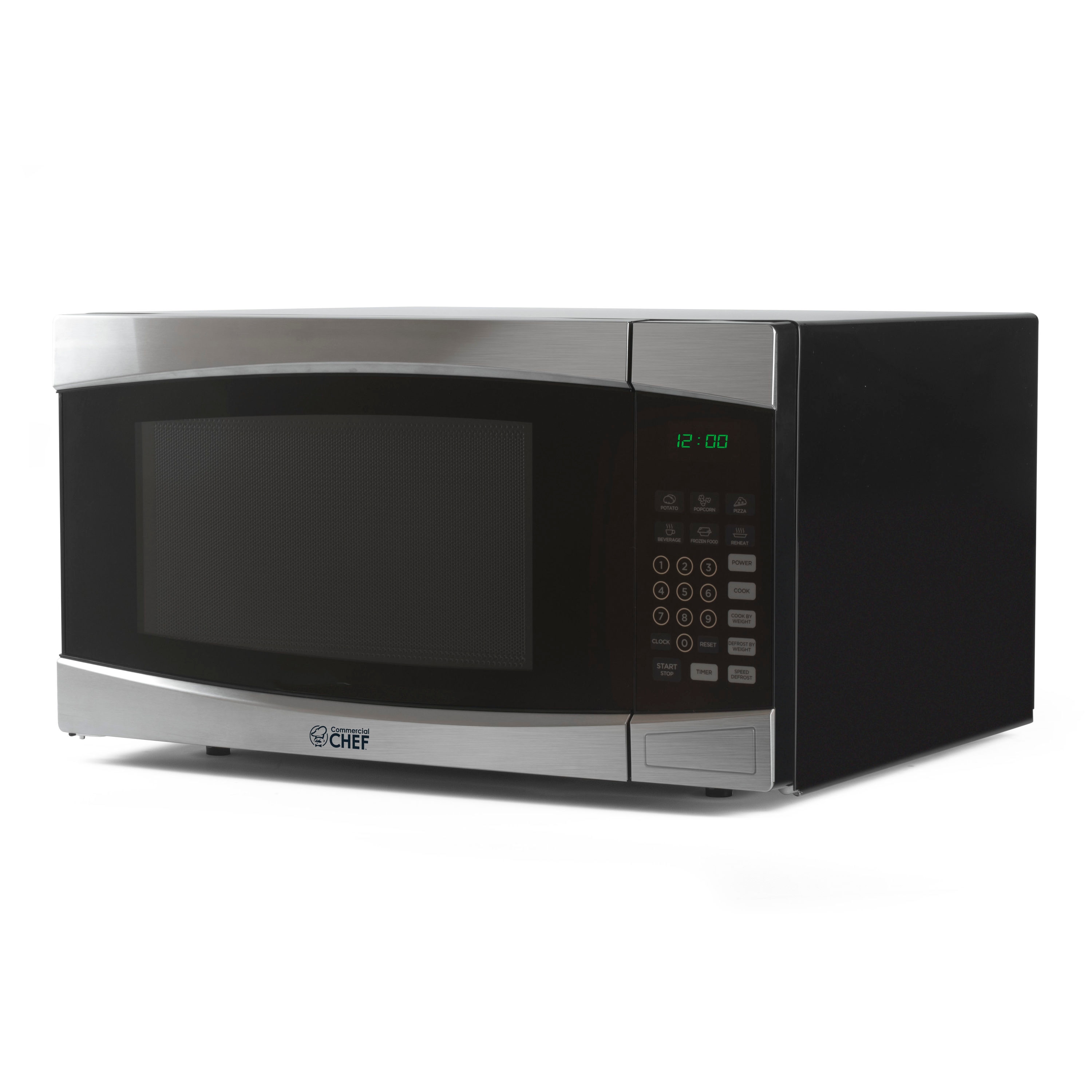 Magic Chef 1.6 cu. ft. Countertop Microwave in Stainless steel