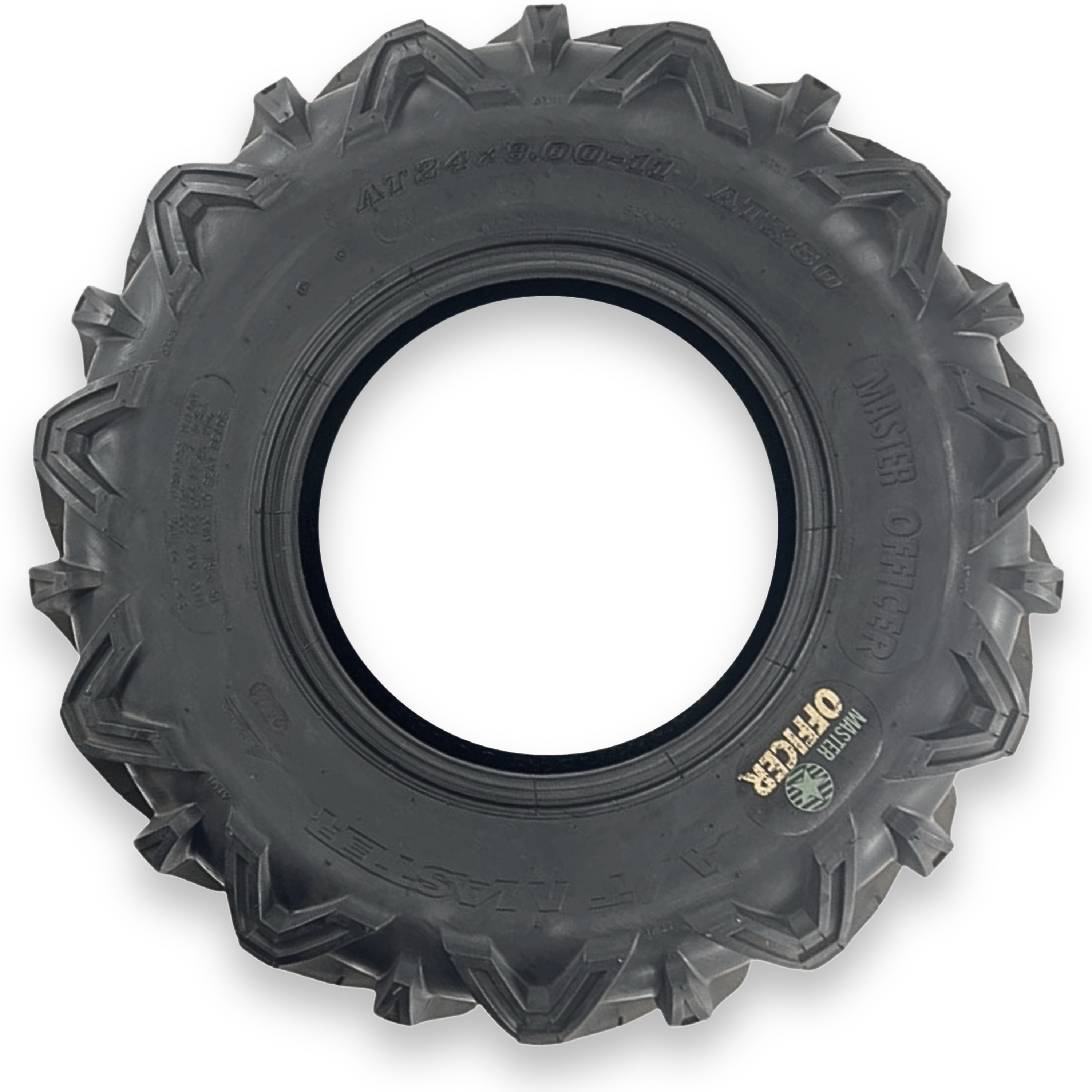 Master 540445 Officer 23.86-in Knobby Universal Application Wheel and Tire