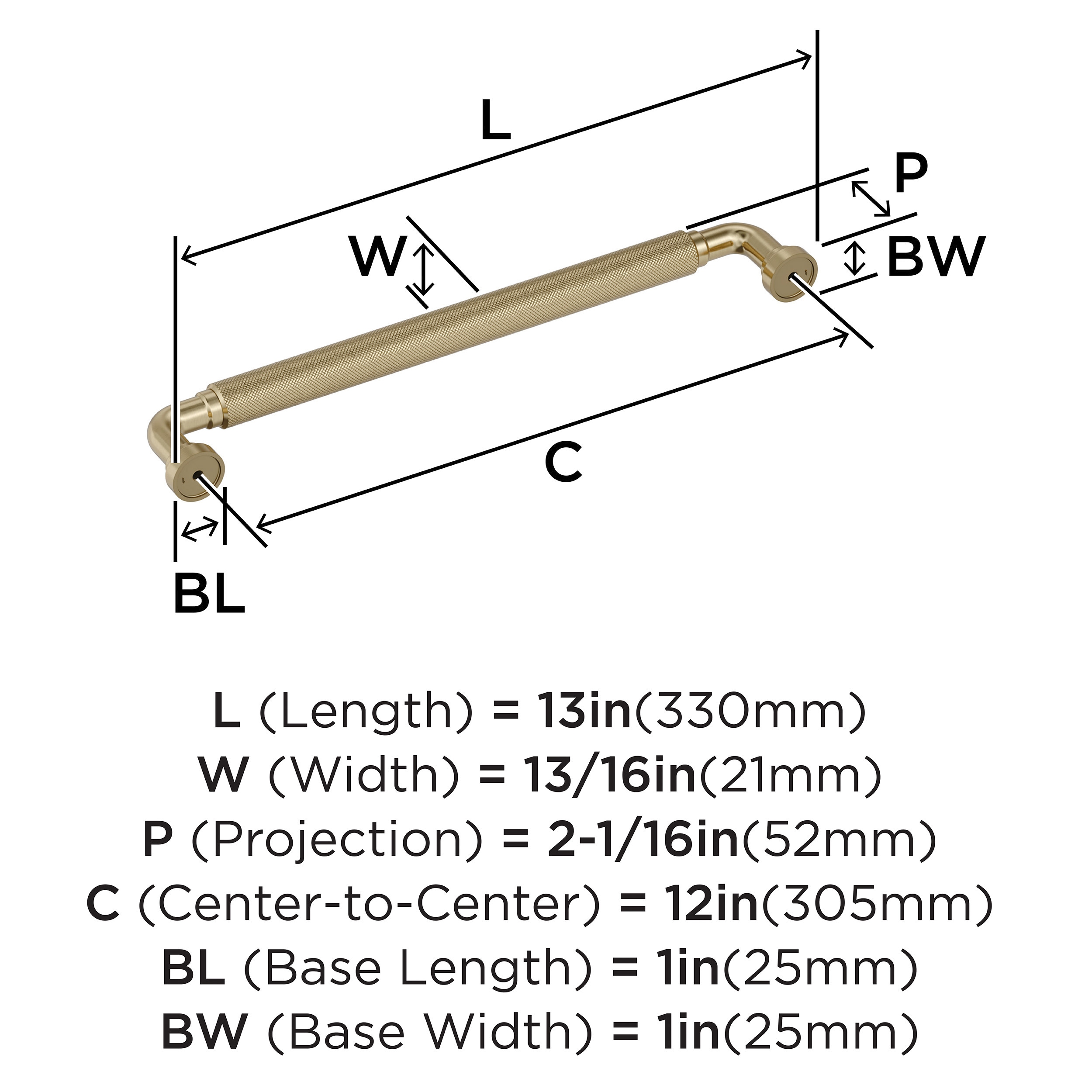 Amerock BP37689BBZ Cabinet-Pulls - View #4