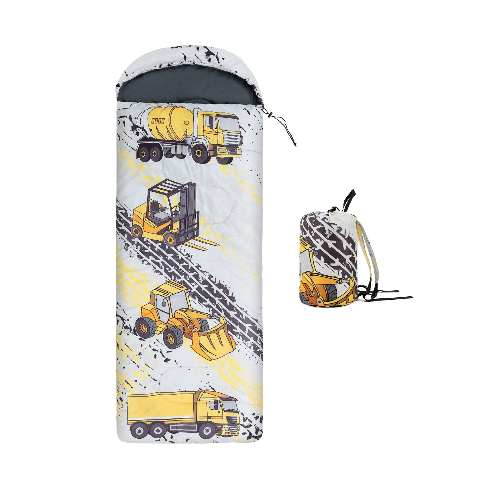 Aoibox - 66 93 in W x 25 59 in D x 3 in H 3 Season Kids Sleeping Bag for Outdoor Travel for Camp...