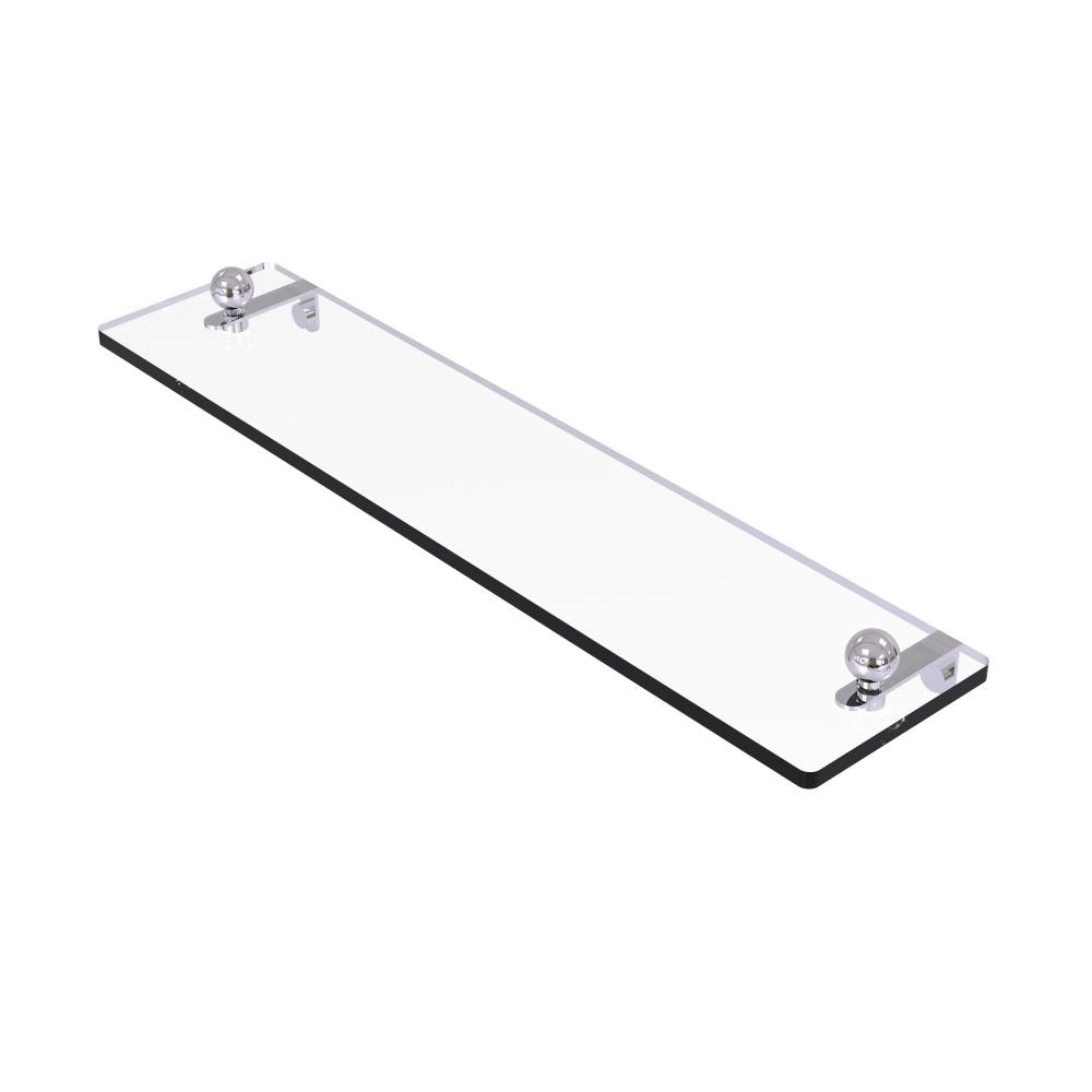 Allied Brass PR-1/16-PC Prestige Regal Polished chrome Wall mount Bathroom Shelf ( 16-in x 3-in x 5-in )
