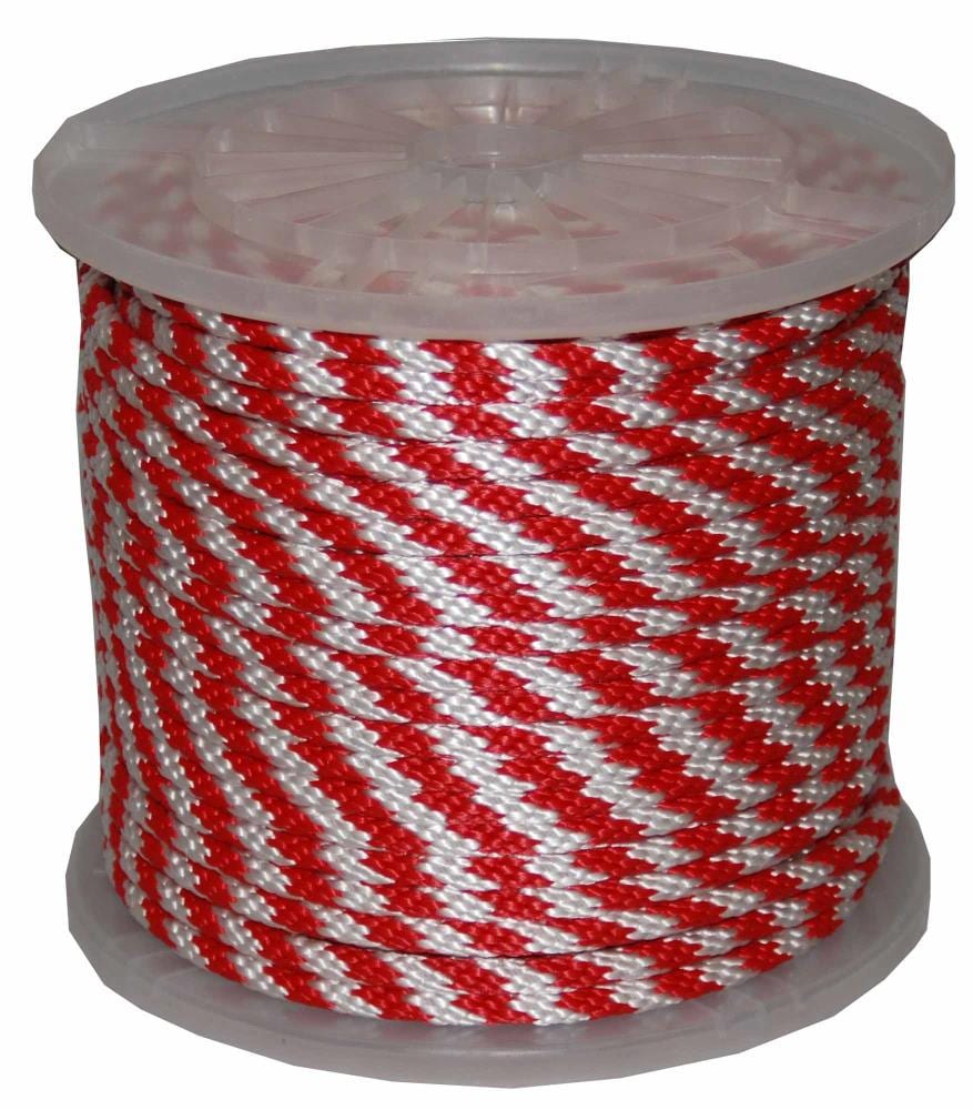 Red 3-Strand Twisted Polypropylene