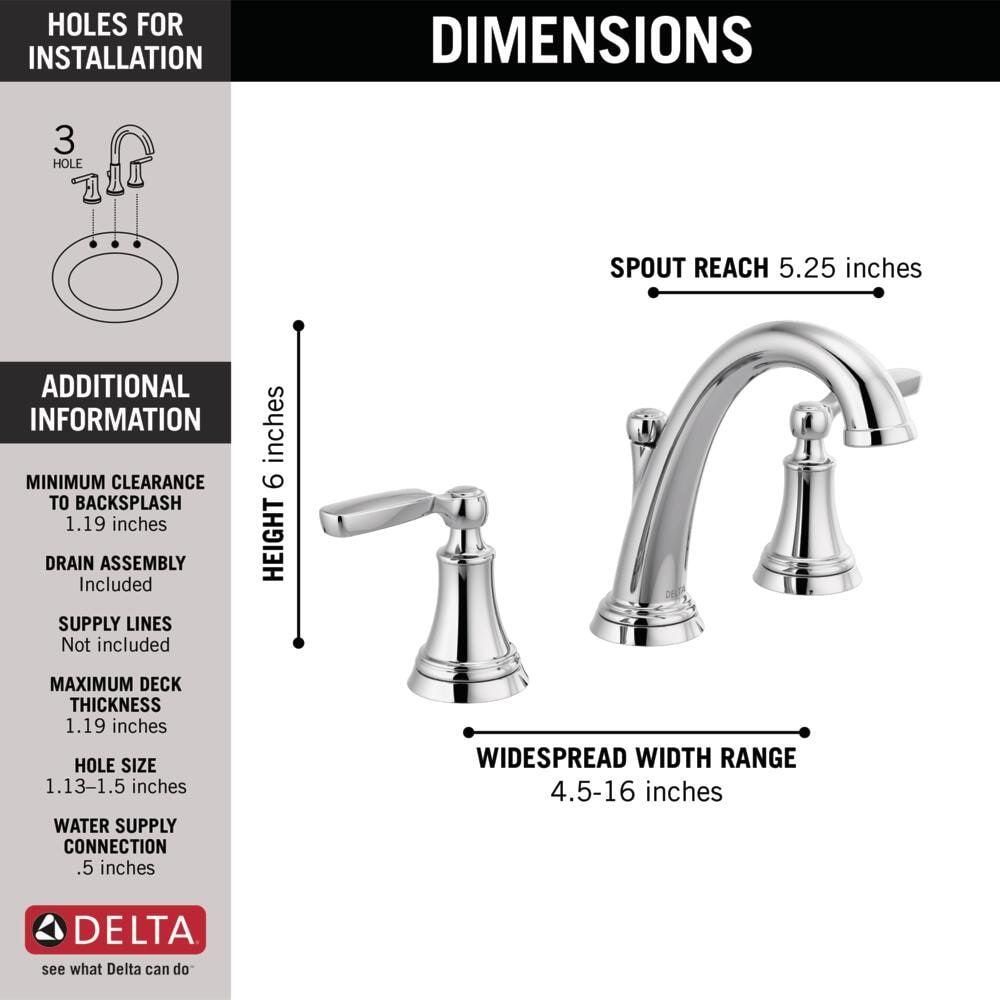 Delta 3532LF-MPU Lavatory-Faucets - View #4