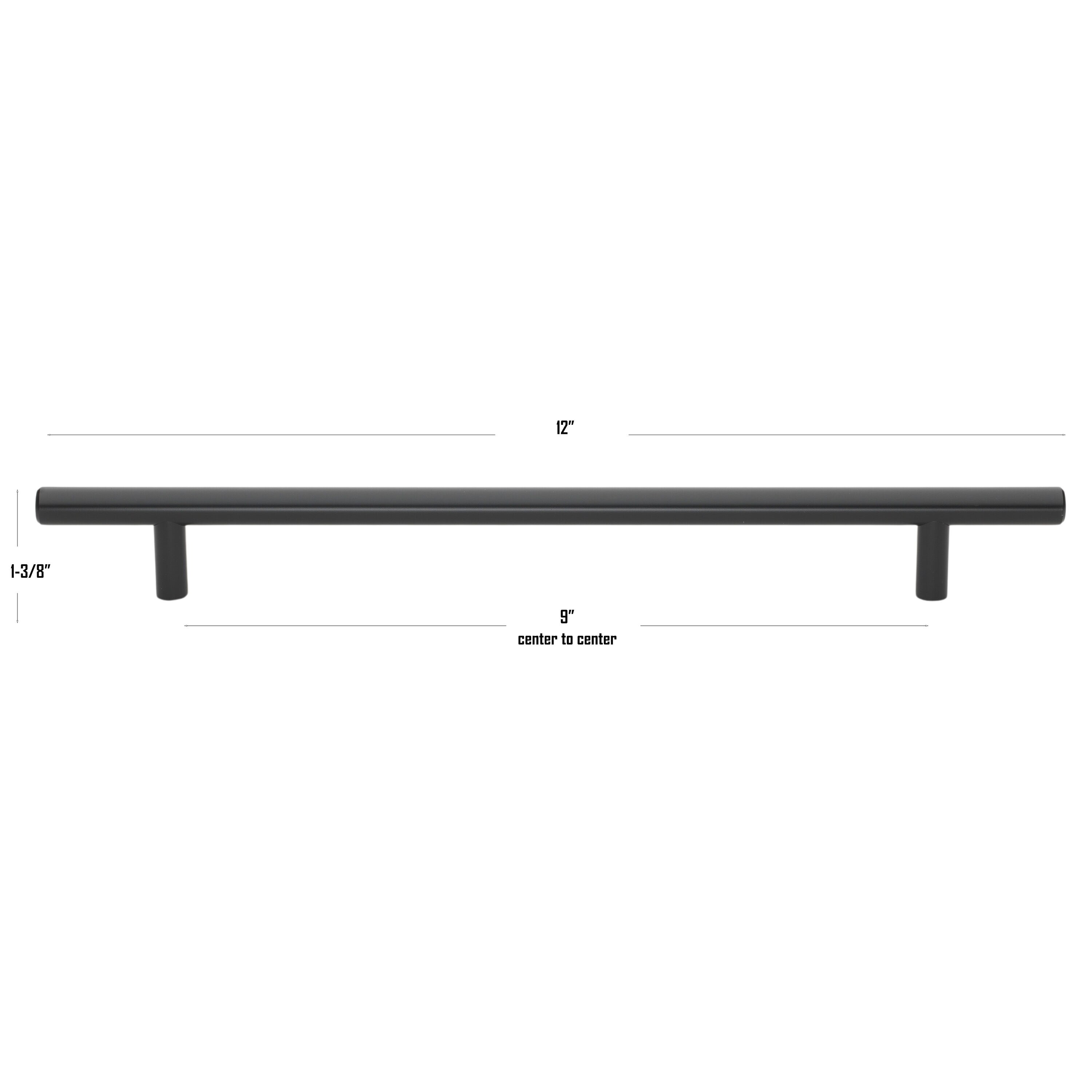 GlideRite Hardware 5012-228-MB-25 Cabinet-Pulls - View #4