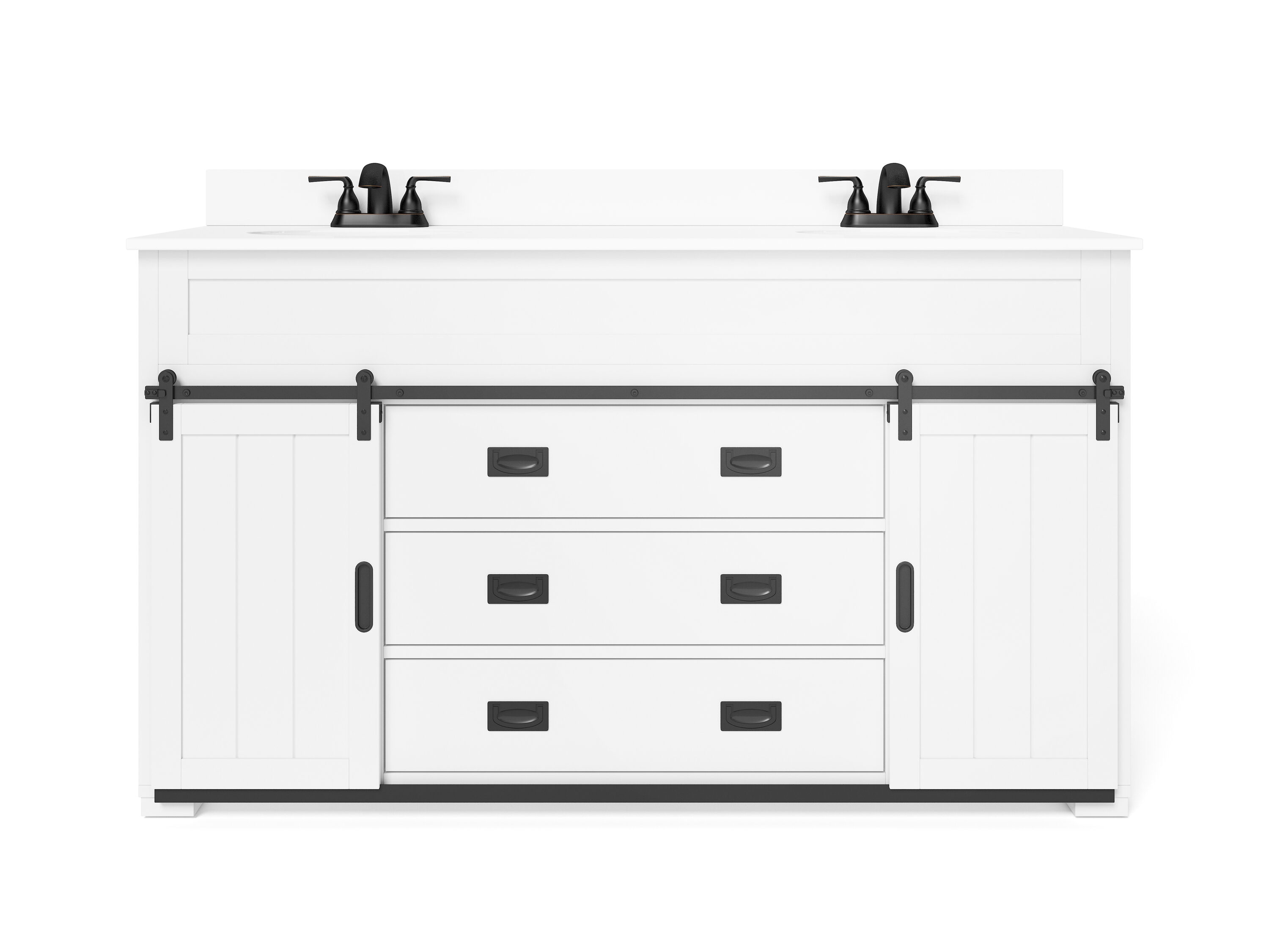 Style Selections WSL60BHVW Bath-Vanity-Combo - View #3