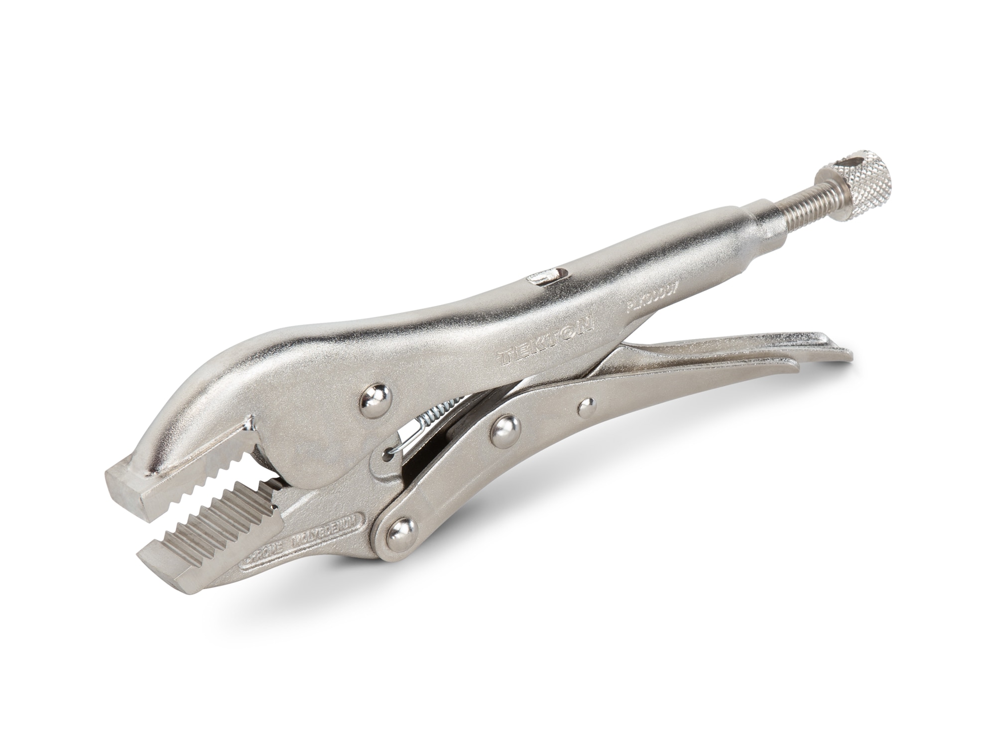 TEKTON PLK00007 Straight Jaw 7-in Locking pliers